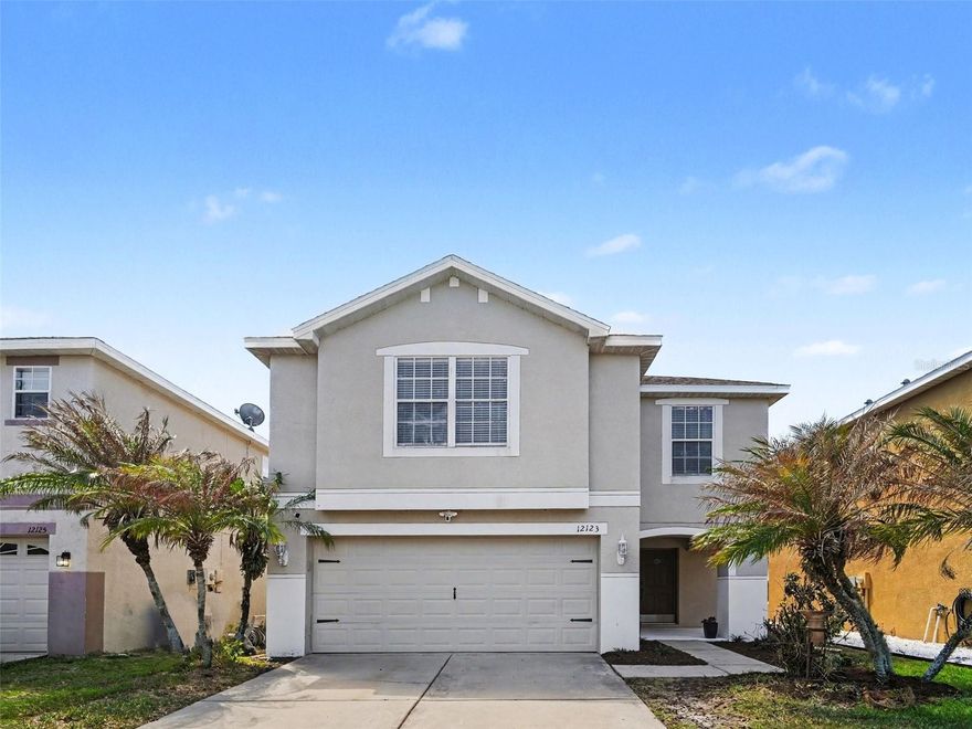Welcome to this expansive 4-bedroom, 2.5-bathroom retreat in the highly sought-after community of South Bay Lakes, where you’ll enjoy low HOA fees and NO CDD! Spanning nearly 2,600 sq. ft., this home is designed for peak efficiency and modern style with New LVP Flooring (2025) and a New A/C System (2021). The open-concept first floor is built for entertaining, featuring a formal dining room, a convenient downstairs half-bathroom for guests and kitchen complete with granite countertops, solid wood cabinetry, and a massive breakfast bar. Upstairs, you’ll find all four bedrooms for maximum privacy, including a spacious Master Suite with a garden tub and glass shower, plus the ultimate convenience of a second-floor laundry room. Step outside to your screened-in lanai and fully fenced backyard, perfect for year-round Florida entertaining. Beyond the home, South Bay Lakes offers a community pool and playground, while the location puts you in the heart of Florida’s "Nature Coast." You are minutes away from the Alafia River for kayaking, E.G. Simmons Waterfront Park for beach access, and the famous Apollo Beach Manatee Viewing Center. The location is a healthcare and education hub, situated just minutes from AdventHealth Riverview and St. Joseph’s Hospital-South, and convenient to top-rated local options like Academy of Math and Science and Waterset Charter School. With effortless access to US-41, US-301, and I-75, you have a "backdoor" commute to Downtown Tampa, MacDill AFB, and the premier shopping and dining of the Riverview corridor. Don't miss this perfect blend of space, value, and prime location!
