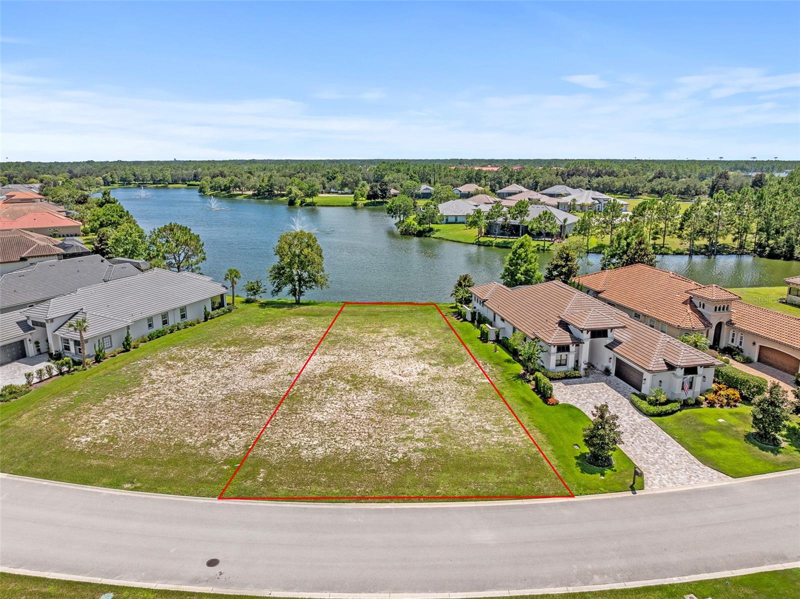 BEAUTIFUL GOLF COURSE COMMUNITY LOT, NEW HOMES BEING BUILT ON THIS TOM WATSON COURSE OWNED BY HAMMOCK BEACH RESORT. BUILD YOUR DREAM HOME WITH YOUR CHOICE OF THE 7 APPROVED BUILDERS, EXCLUSIVE SUBDIVISION, SERENE SETTING, SPECTACULAR SUNSETS and NO BUILD TIME. GREAT LOT FACING A LARGE POND WTIH 3 FOUNTAINS and DRIVEWAY AT CUL-DE-SAC. THE CONSERVATORY FEATURES 340 HOMESITES. QTRLY HOA INCLUDES: Lawn Irrigation, fertilization & mowing, shrub trimming, secured gate entry & common community property maintenance. HAMMOCK BEACH CLUB MEMBERSHIP is available (but not required) INCLUDES CONSERVATORY & OCEAN GOLF COURSE, 8 POOLS, 4 RESTAURANTS, TENNIS & PICKLEBALL COURTS & many other amenities. CONSERVATORY HAS A CLUB MEMBERSHIP INCENTIVE WITH BUILD. OVER 150 BUILT HOMES WITH CONTIUAL BUILD ACTIVITY.