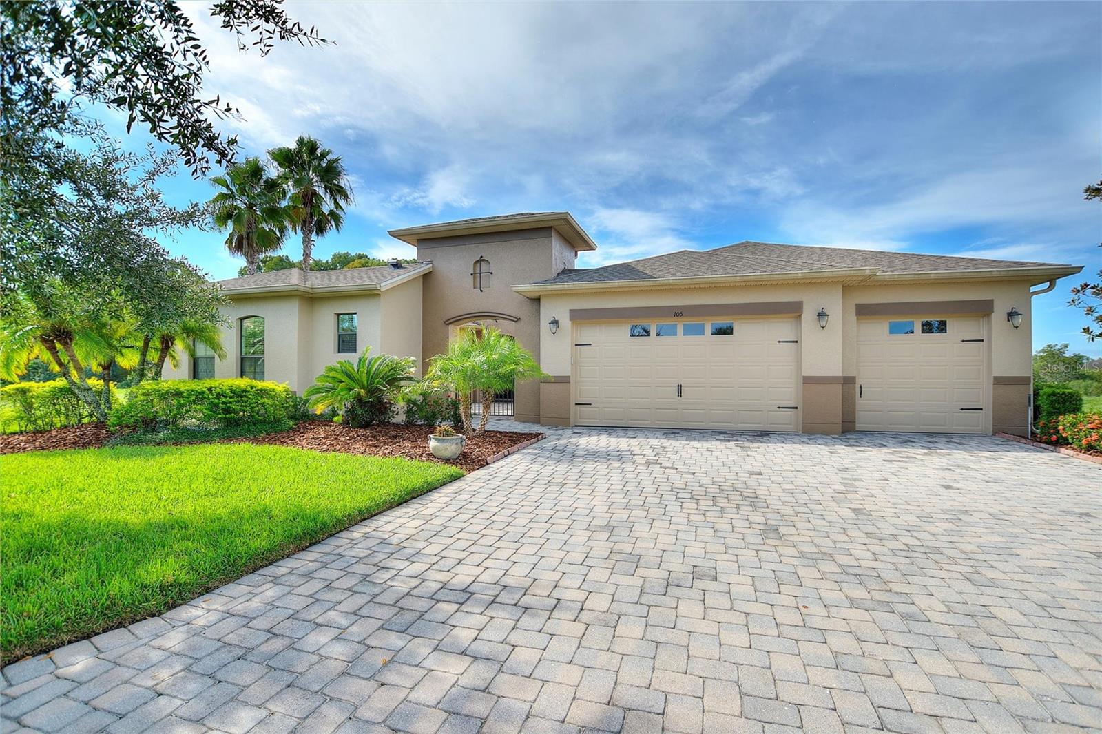 Welcome to your new home! Nestled in the charming Cul-De-Sac of Lemon Grove Drive within the esteemed Portofino community, this stunning 4 Bedroom, 4.5 Bathroom Venetian model offers a wealth of builder options, including a lovely private Casita that enhances its appeal. The Cul-De-Sac location creates an extra-large lot and plenty of privacy out back. As you step through the ornate double leaded glass doors, the openness of the great room welcomes you with its soaring high ceilings. The dining room boasts a triple tray coffered ceiling, adding elegance to your dining experiences. This home is designed not just for living but for cherishing moments with family and friends. In addition to the four spacious bedrooms, you'll find a versatile den/office space, perfect for a home office, hobby room, or media room. Move to the owner’s suite and be captivated by the extended Owner's Suite, an impressive 338 square feet of comfort and elegance. The Breakfast Nook, with its delightful 4-foot bump out, invites you to enjoy your meals surrounded by natural light controlled by remote control blinds, while the exquisite floor tile laid on the diagonal adds a touch of sophistication throughout. For the culinary enthusiast, the gourmet kitchen with quartz countertops and an abundance of cabinetry transforms cooking into a joyful experience. The home features a generous 3-car garage with an optional 4-foot extension, providing an additional 122 square feet of storage space for all your needs. It also includes two ceiling roof racks for additional storage. You'll also love the quaint entry courtyard, offering a private outdoor sanctuary limited only by your imagination. The rear Lanai, extended to showcase serene conservation views, makes for an ideal setting for lively social gatherings or a peaceful retreat with your morning coffee. This residence truly has it all—an exceptional location within Solivita, an abundance of thoughtful upgrades, and the space to create lasting memories with loved ones. Don’t miss the chance to make this remarkable house your home, schedule your tour today NEW SHINGLE ROOF 2021, NEW HVAC 2021 **PLEASE SEE THE 3D MATTERPORT TOUR FOR AN IMMERSIVE WALK THROUGH OF THE HOME** Make the award winning Active 55+ Community of Solivita your new home today. Featuring 14 Pools, 2 Championship 18 Hole Golf Courses, Tennis, Pickleball, Softball, over 240 clubs, walking trails, spa services, a Pharmacy/CStore plus two state of the art exercise facilities. Nature abounds with 4,200 acres of wetland and conservation in the community. Both 18 Hole courses are challenging, highly rated PGA courses. The Cypress 18 Hole Course was awarded by Golf Digest as one of "Best Places to Play". Take your golf cart for a spin downtown to dine and/or share a cocktail with friends or to enjoy the many, many activities that Solivita has to offer. HOA includes lawn service, landscaping maintenance, recycled water irrigation AND high-speed fiber connection that provides streaming TV and 1Gbps High Speed Internet. HCA Florida Poinciana Hospital is directly across the street along with a 42,000 SqFt medical building. Also opening across the street is the new Poinciana Lakes Plaza which includes Sprouts Farmers Market, Petco, Rack Room Shoes, 5 Below, Ulta, TJ Maxx, Ross, Burlington, TD Bank, Outback, First Watch, Five Guys, Popeyes, Bojangles, Coldstone. Again, please do not hesitate to tour this gorgeous home and make it YOUR new Solivita home!!