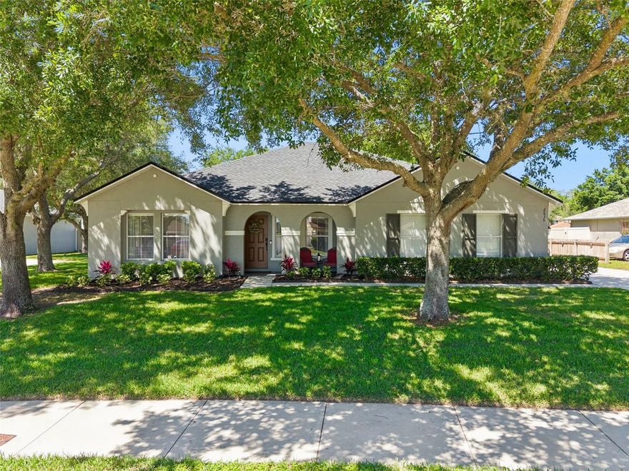 Welcome to a beautifully elevated 3 bedroom, 2 bathroom, spacious home in the highly sought-after Arbor Ridge community of Apopka—where standout curb appeal, added privacy, and thoughtful outdoor features come together to create something truly special.

Set on a generous homesite, this property immediately impresses with its lush, meticulously maintained landscaping and inviting presence. A fully fenced backyard offers both privacy and versatility, while a wide side gate provides a rare and highly desirable feature—perfect for storing a boat, jet skis, or recreational equipment discreetly out of sight.

Inside, a bright open and split floor plan welcomes you with abundant natural light and a seamless flow between the great room, family room, and kitchen—ideal for both everyday living and entertaining. The kitchen is the heart of the home, featuring stainless steel appliances, ample prep space, and a breakfast bar, all open to the main living areas for effortless connection.

Just beyond, the dinette area is filled with natural light and overlooks the expansive backyard, creating a peaceful setting for morning coffee, casual dining, or even a comfortable work-from-home space. From here, step directly onto the screened-in patio, perfectly blending indoor and outdoor living—an essential feature for enjoying the Florida lifestyle year-round.

The backyard offers exceptional space and privacy, serving as a true blank canvas for your dream outdoor retreat. Whether you envision a pool and spa, outdoor kitchen, or a cozy fire pit for cooler evenings, the possibilities are endless.

The primary suite is privately positioned and features a spacious bedroom, a large walk-in closet, and an ensuite bath with a dual sink vanity, garden tub, and separate walk-in shower. Additional bedrooms are thoughtfully located on the opposite side of the home, providing comfort and privacy for family or guests.

Arbor Ridge is known for its oversized homesites, mature tree-lined streets, and resort-style amenities, including a community pool, playground, beach volleyball court, and a scenic nature preserve with a walking and exercise trail.

The owners have meticulously maintained and thoughtfully updated this well-loved home. Major system improvements offer true peace of mind, including a new roof (2024), A/C (2019), water heater (2022), and fresh interior and exterior paint (2021), along with kitchen appliances updated in 2018—making this home as reliable as it is inviting.

Conveniently located in the heart of Apopka, you’re just minutes from everyday essentials, dining, and recreation, with easy access to the 429 for a smooth commute. Enjoy nearby favorites like Northwest Recreation Complex, Kings Landing, Wekiwa Springs State Park, Mount Dora Chain of Lakes, and the charming downtown shops, restaurants, and waterfront of Mount Dora.

With its exceptional curb appeal, functional upgrades, and prime location, this home is a standout opportunity in Arbor Ridge. Schedule your private showing with me today and experience it for yourself.  
Virtual Tour: 
<iframe src="https://media.devoredesign.com/videos/019d9867-c88c-73e0-a098-16c0a29bd815" width="640" height="360" frameborder="0" allow="autoplay; fullscreen; picture-in-picture" allowfullscreen style="border: 0"></iframe>