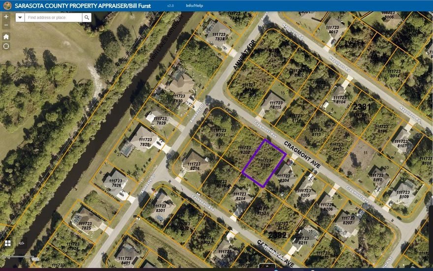 Prime location! Quality building lot located in the booming city of North Port, Sarasota County's largest and most highly populated city home of the Atlanta Braves Spring Training Complex.. Build your dream home!!! Close to schools, shopping, dining and Interstate I-75. Lot is located in a highly desired area of North Port with Florida's most desired Gulf Beaches, only a short drive away. Now is the time to buy in North Port as the city is rapidly growing!