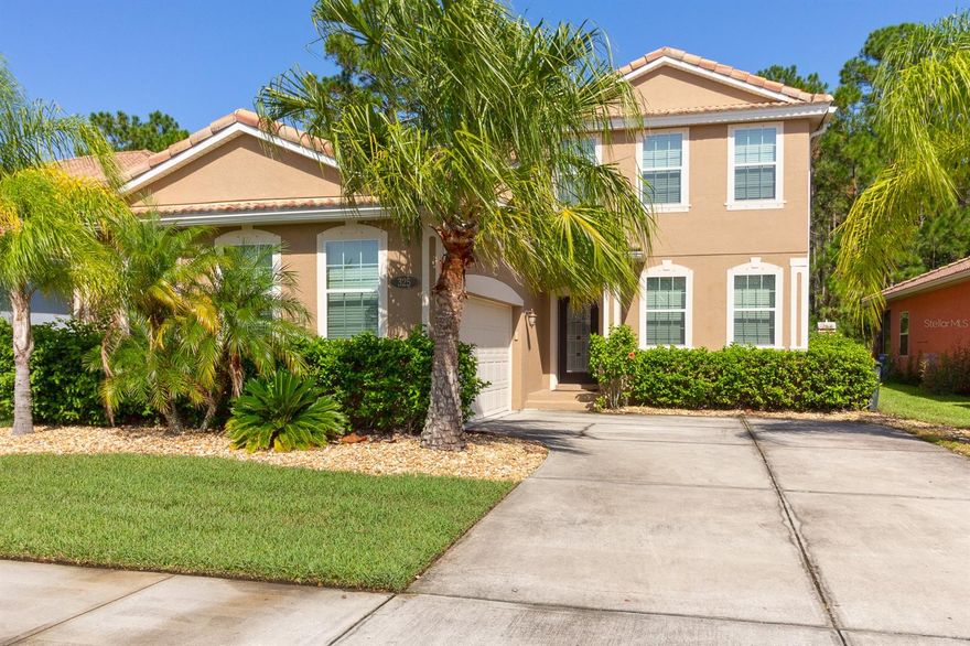 This beautiful 4/3.5/2 Barcelona model backing up to conservation offers a chef's dream kitchen with stainless appliances and double oven, 42 inch cabinets with crown molding, granite counters, 17x17 tile in wet areas and 16x10 cover patio tile roof and hurricane shutters. All information intended to be accurate but cannot be guaranteed. Measurements are from builder . Buyer to very all measurements and data. ;Water: City