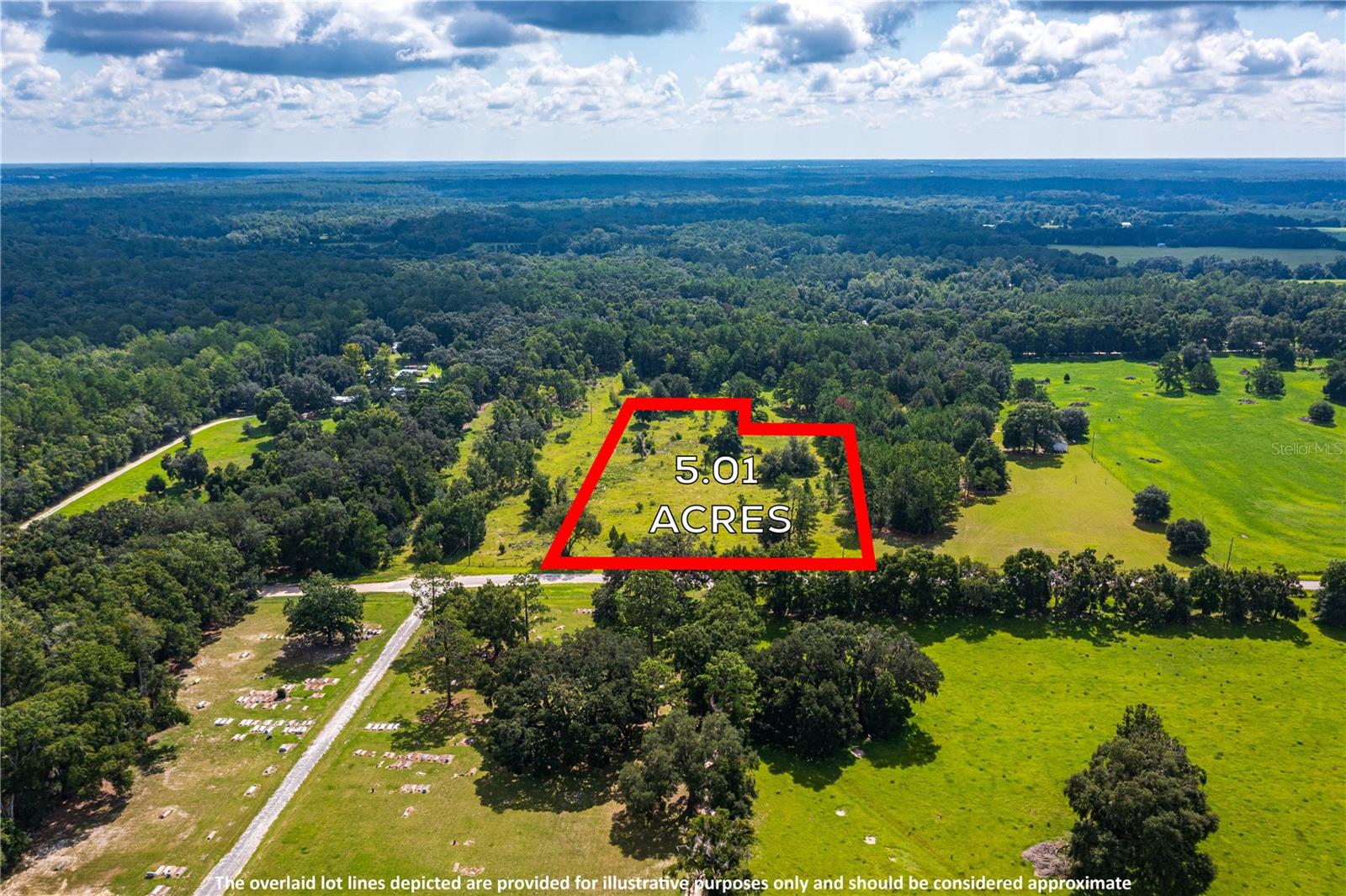 Step onto your very own 5.01-acre retreat in the heart of Columbia County and feel the world slow down. Sunlight filters through a canopy of mature hardwoods, casting a warm glow over the quiet, open spaces where your dreams can take root. With 326.09 feet of paved road frontage, a gated entrance, AG-3 zoning, and a completed survey in hand, this property offers the rare blend of privacy, preparedness, and possibility.
This land is more than just acreage. It's a blank canvas for a life you design. Build your dream home tucked back among the trees. Start a small farm, plant a garden, or bring your animals. Set up an RV getaway or simply hold onto it as a long-term investment in Florida land that's only becoming more scarce.
You're just minutes from Lake City and surrounded by outdoor escapes like Osceola National Forest, Ichetucknee Springs, and O'Leno State Park. Whether it's weekend kayaking trips or peaceful evenings under the stars, you'll have room to breathe without giving up convenience with I-10 and I-75 nearby for easy travel.
No HOA. No rush. Just 5.01 acres of possibility waiting for you to make it your own.