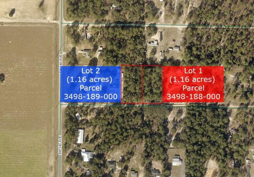 **SIDE-BY-SIDE LOTS AVAILABLE** Here is your chance to own two 1.16 acre lots (totaling 2.32 acres in total). Separate lot is on a different listing, same price as this 1.16 acre lot. Build your custom dream home on this pristine and have room for your animals, barn, detached garage, ect.—no HOA restrictions or dues. Surrounded by newly built homes, this oversized parcel offers modern convenience in a peaceful setting, with ample space for a spacious yard, garden, pool, and private backyard oasis. Enjoy the area’s rural charm while being just minutes from Ocala, Dunnellon, shopping, dining, and entertainment. Outdoor enthusiasts will love nearby attractions like Juliette Falls—one of Florida’s premier golf courses—and Rainbow Springs State Park, known for its lush gardens, crystal-clear waters, and activities such as swimming, hiking, and kayaking. Zoned R1 for single-family residential and ready to build, the lot will receive a street address once a site plan is submitted to the county. This high-potential property is priced to sell—don’t miss your chance to secure a rare piece of land in this sought-after location.