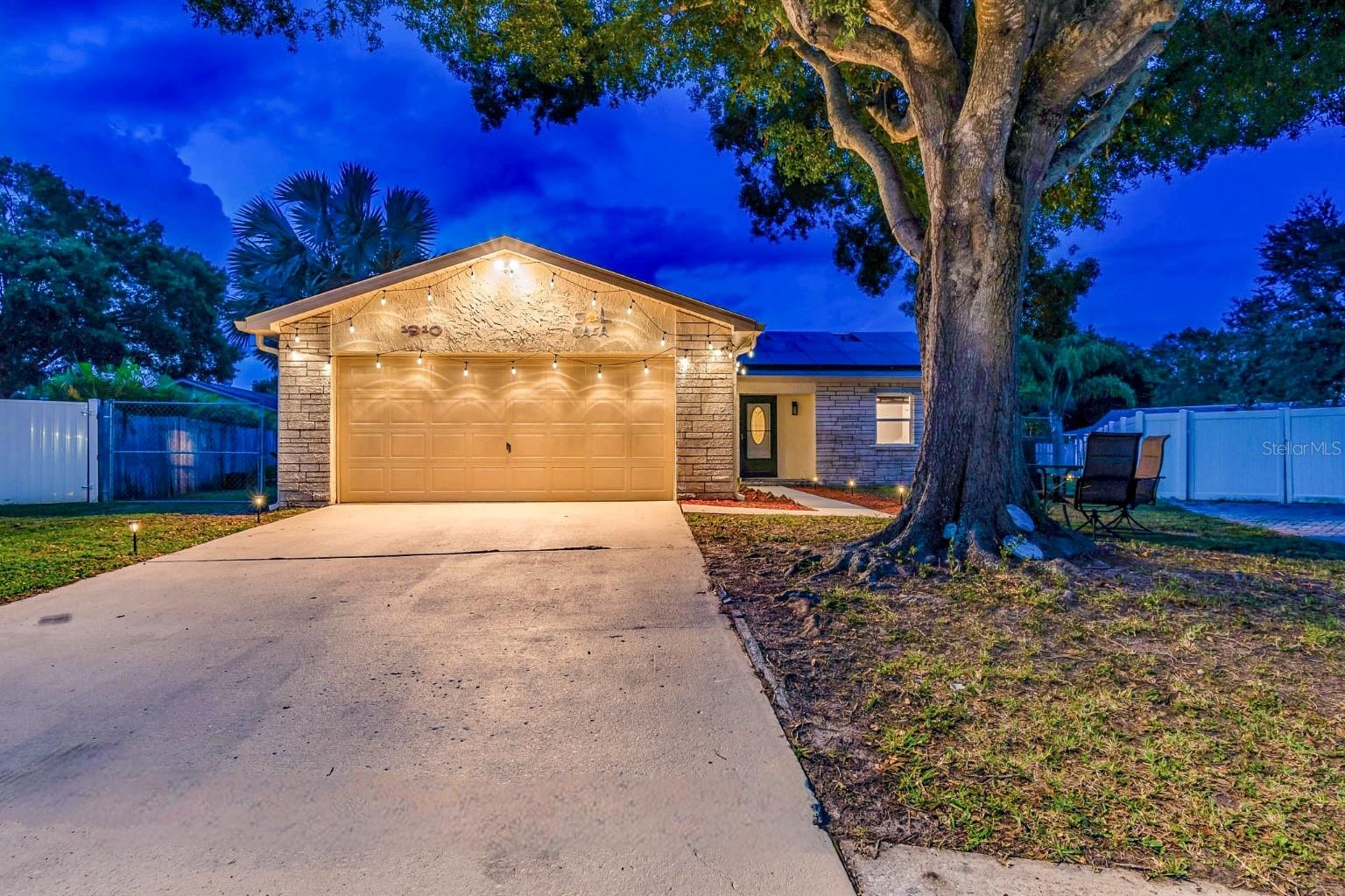 True Pride of Ownership! Nestled at the end of a quiet cul-de-sac, this charming, move-in ready pool home boasts one of the most desirable lots in the neighborhood. Perfectly positioned on an elevated homesite, this home has NEVER been affected by any flooding or storm water intrusion from recent hurricanes. The property is high & dry!! Flood coverage is very minimal. it offers a peaceful setting where neighborhood children often gather to play outdoors. This home has been meticulously maintained and thoughtfully upgraded for both energy efficiency and hurricane safety. Every glazed opening has been recently upgraded with new windows and sliding doors and comes protected with hurricane panels. The roof also has been reinforced with hurricane straps, providing not only peace of mind during storms but also valuable wind mitigation credits for homeowner’s insurance. The solar panel system conveys free and clear, with approximately 14 years remaining on the transferable warranty, keeping monthly energy costs around $100. Inside, you'll find a bright and airy layout featuring a custom-built kitchen that’s sure to impress. Highlights include high-end exotic granite countertops, a farmhouse sink, spice racks, a bistro-style counter, stainless steel appliances, and beautifully crafted custom cabinetry. Updated flooring flows seamlessly throughout the home, enhancing its modern appeal. The primary bathroom is a spa-like retreat, showcasing a custom stone walk-in shower with glass doors and a stylish vanity. The guest bath also features recent, tasteful updates. All bedrooms are generously sized, with one guest room offering built-in shelving and a custom Murphy bed! Perfect for versatility and space saving! The home features a durable 30 year shingle roof, approximately 10 years old, offering many years of longevity. Step outside and you’ll find a true backyard oasis. The unique pie-shaped lot provides expansive outdoor space on all sides of the home. The pool area is ideal for entertaining, with a freshly painted pool deck and plenty of room for summer BBQs. The screened lanai has also been recently re-screened, letting you enjoy the outdoors comfortably. The property is centrally located. Just minutes to shoppping and dining and 2 minutes away from Sheffield Park and Nature Trails! The property is also zoned for top-rated schools including East Lake Academy of Engineering. This home is a rare find and perfect for entertaining, relaxing, and making lasting memories. Don’t miss your chance to see it! Schedule your private tour today before it’s gone!