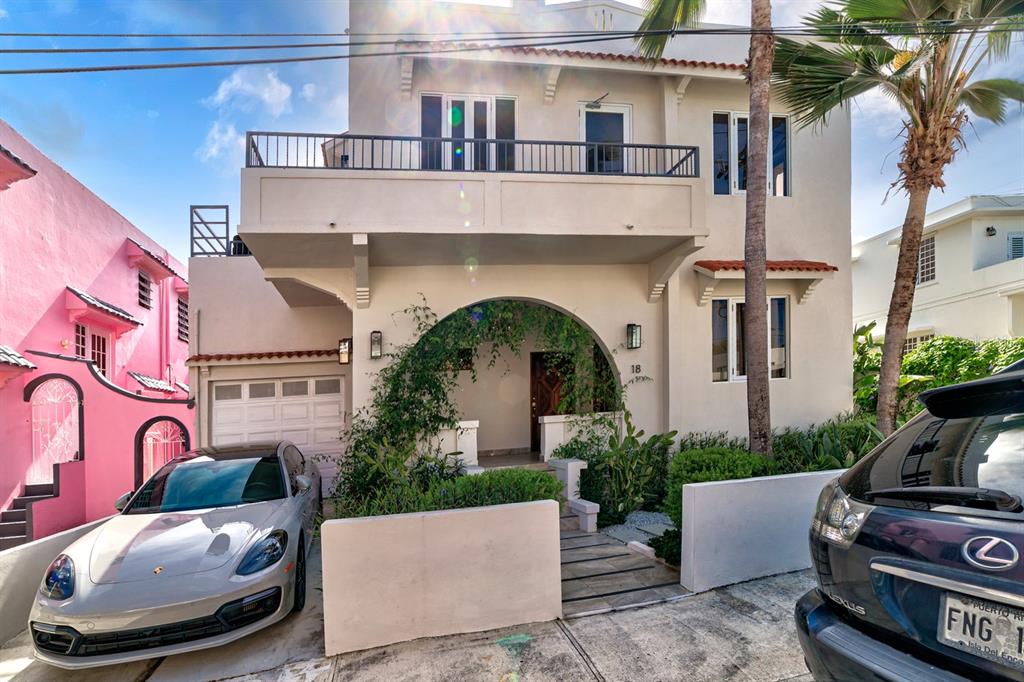 Fully renovated house in upscale gated Ocean Park community, one block from the beach. With 2600 sqft of interior space, and an equal amount of beautiful landscaped outdoor space, the main house is subdivided into two apartments but can be easily converted back into a single-family home. The first floor unit is a two-bedroom, two-bath unit with a closed garage and 1500 sqft patio. The second floor unit is a two-bedroom, one-bath unit with a 750 sqft wrap around terrace. There is also a separate one bedroom Casita with a separate entrance, patio and rooftop. Each unit has off-street parking. One-two units have long term tenants (purchase includes leases).
The property also has a brand new full-power generator, cistern, solar water heaters, garage, gaucho BBQ grill, and wired fiber internet.
Under contract.