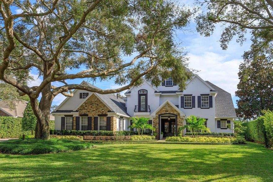 Now it’s your turn to live on the 18th hole of the Golden Bear Club golf course in a fully updated custom home, located on one of the most desirable streets in Keene’s Pointe.  This house with a timeless design inside and out, has five bedrooms (two down and three up), four full bathrooms, three car garage, and incredible outdoor living with renovated pool and brand new pool enclosure. Upstairs you will find a second family room with a storage room that is perfect for storing your holiday decorations and those extra bulky items that are hard to find a place for. And when you are ready to enjoy the serene views of the 18th fairway, you can either sit on your second floor balcony or inside your first floor lanai. The house has been completely updated over the past five years, including kitchen, bathrooms, roof (2022), floors, pool, and much more. Since purchasing, the current owners have invested an additional $250K in the following improvements: replacing both HVAC systems with top of the line Carrier units, added plantation shutters throughout, added a beautiful pool enclosure with panoramic screens and built in programmable LED lights, added an outdoor kitchen and pergola, new pool heater, EV outlet in garage, and landscaping throughout the property. This is a truly turn-key, move in ready home with a incredible curb appeal on an oversized golf course lot. What more could you ask for?  Come see what the Keene’s Pointe lifestyle has in store for you.