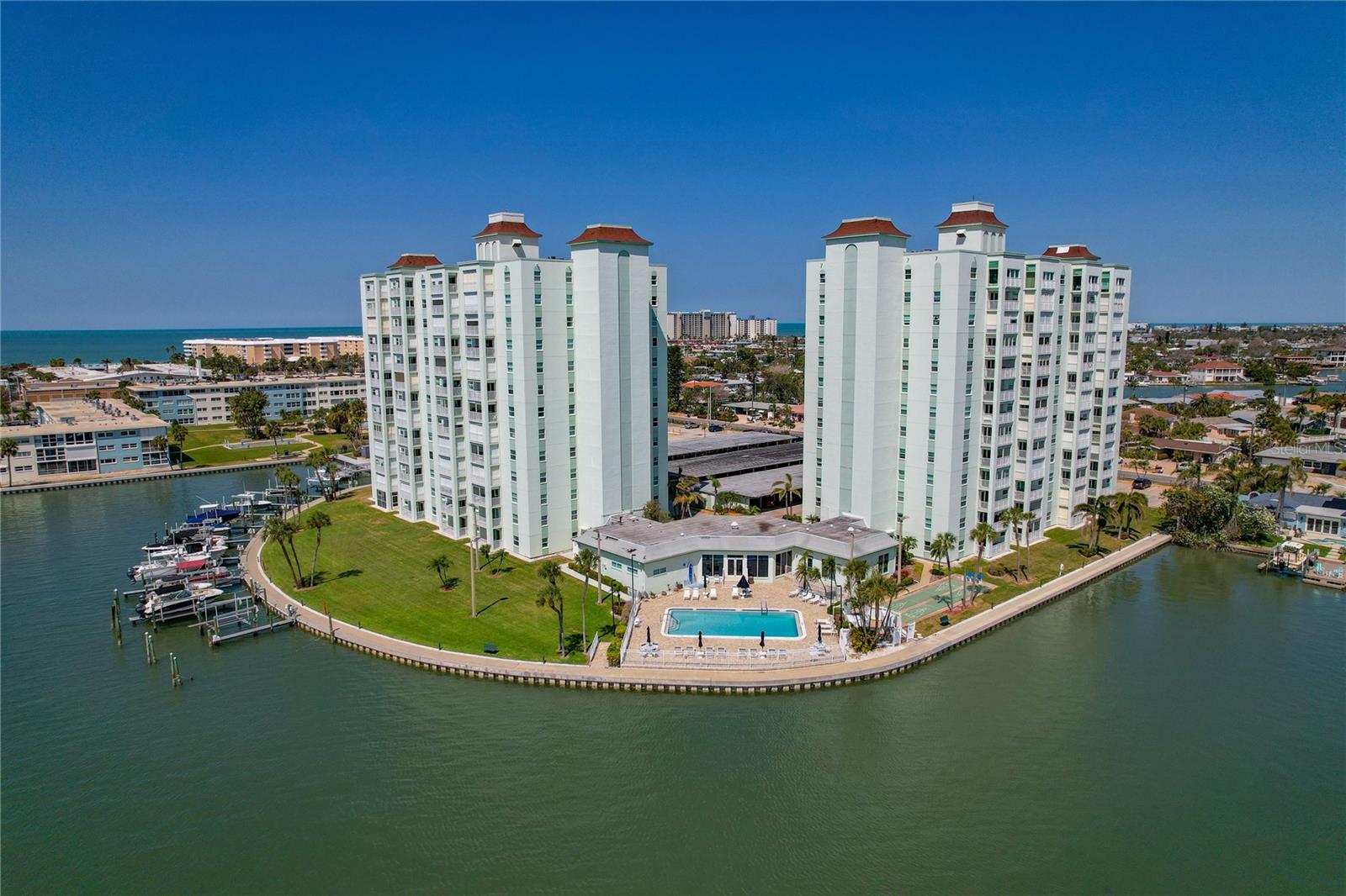 **AVAILABLE FOR IMMEDIATE OCCUPANCY** PRICE REDUCED!! 3-Month minimum rental period!! Long term leases are also available!!
Live the Beach Life at Three Palms Pointe – FULLY FURNISHED - TURNKEY - St. Pete Beach Condo with Stunning Water Views! Bring your clothes and move right in!
Annual Lease: $2,400/month (tenant pays electric)
Off-Season (May - November): $2,500/month (ALL utilities included)
In-Season (December - April): $3,600/month (ALL utilities included)
Tenant to pay 13% state/local tax on any rental 6 months or less in duration.
Welcome to coastal living at its finest! This beautifully updated 2-bedroom, 2-bath condo is located on the 6th floor of the highly sought-after Three Palms Pointe, a gated waterfront community in the heart of St. Pete Beach. With panoramic Intracoastal views from your private balcony and just a short walk to the sugar-sand beaches of the Gulf of Mexico, this is the Florida lifestyle you’ve been dreaming of.
Step inside to discover a bright and open layout with massive sliding glass doors that flood the space with natural light and provide sweeping water views. The spacious living and dining area flows effortlessly into the remodeled kitchen, which features quartz countertops, stainless steel appliances, and ample cabinet space. Luxury Vinyl Flooring throughout completes the upgraded feel of this renovated gem! The large primary suite offers generous closet space and a private en suite bath with updated finishes and dual sinks. Your guests are also treated to their own private bedroom with easy access to conveniently located second bathroom.
Enjoy your morning coffee or evening glass of wine from the balcony while watching dolphins, boats, and breathtaking sunsets glide by. The unit includes hurricane-rated windows and doors, assigned covered parking, and access to free laundry on the same floor!
Three Palms Pointe offers a full range of resort-style amenities, including:
• Heated waterfront pool
• Fitness center
• Sauna
• Billiards room
• Card room
• Clubhouse with TV’s and WiFi Access
• Fishing dock
• Bicycle & Kayak storage with kayak launch
• Marina with Boat slips (subject to availability)
• 24-hour security and gated access
• Free laundry access
HOA Dues, Taxes, Cable TV, Internet Service, Trash, Water, and Pest Control are all included in rent! Tenant is responsible for electricity.
Located just minutes from top-rated restaurants, shopping, entertainment, the beach trolley, and only a short drive to downtown St. Petersburg. Easy access to I-275 and Tampa International Airport makes this a perfect year-round residence or seasonal retreat.
Don't miss this opportunity to live in one of St. Pete Beach’s most desirable waterfront communities. Schedule your private showing today!
NO AGE RESTRICTIONS – NO PETS ALLOWED.