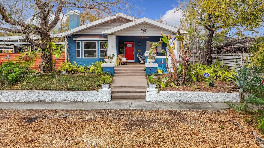 Welcome to this exceptional 5-bed, 3-bath single-family home offering over 3,000 square feet of living space in the highly sought-after Seminole Heights neighborhood of Tampa. Blending charm, functionality, and modern upgrades, this property delivers the perfect balance of comfort and lifestyle. Located on one of the highest elevations in Hillsborough County, the home sits in a No Flood Zone, meaning no flood insurance required—a rare advantage in Tampa.

Step outside into your private outdoor oasis, now enhanced with a full outdoor kitchen and entertainment area. This impressive setup includes a pizza grill, Blackstone grill, mini fridge, sink, and ample counter space—perfect for hosting gatherings, cooking outdoors, and enjoying Florida living at its finest. The space flows seamlessly to the heated pool, hot tub, and covered patio, creating an ideal environment for relaxing or entertaining year-round.

Inside, the home features updated flooring, modern appliances, a tankless water heater, new gas fireplace, and natural gas service for added efficiency. A rare Florida basement provides valuable extra storage. The attached mother-in-law suite at the rear of the home includes a private entrance and full bathroom, offering excellent flexibility for guests, extended family, or rental income.

Energy efficiency shines with a fully paid-off Tesla solar power system that powers the entire home and stores backup energy, functioning as a generator during outages.

Located in vibrant Seminole Heights, you’ll be minutes from local boutiques, unique shops, and some of Tampa’s best restaurants and breweries. Whether you’re seeking a family-friendly neighborhood, a foodie hotspot, or a home in one of Tampa’s fastest-growing areas, this property checks every box.