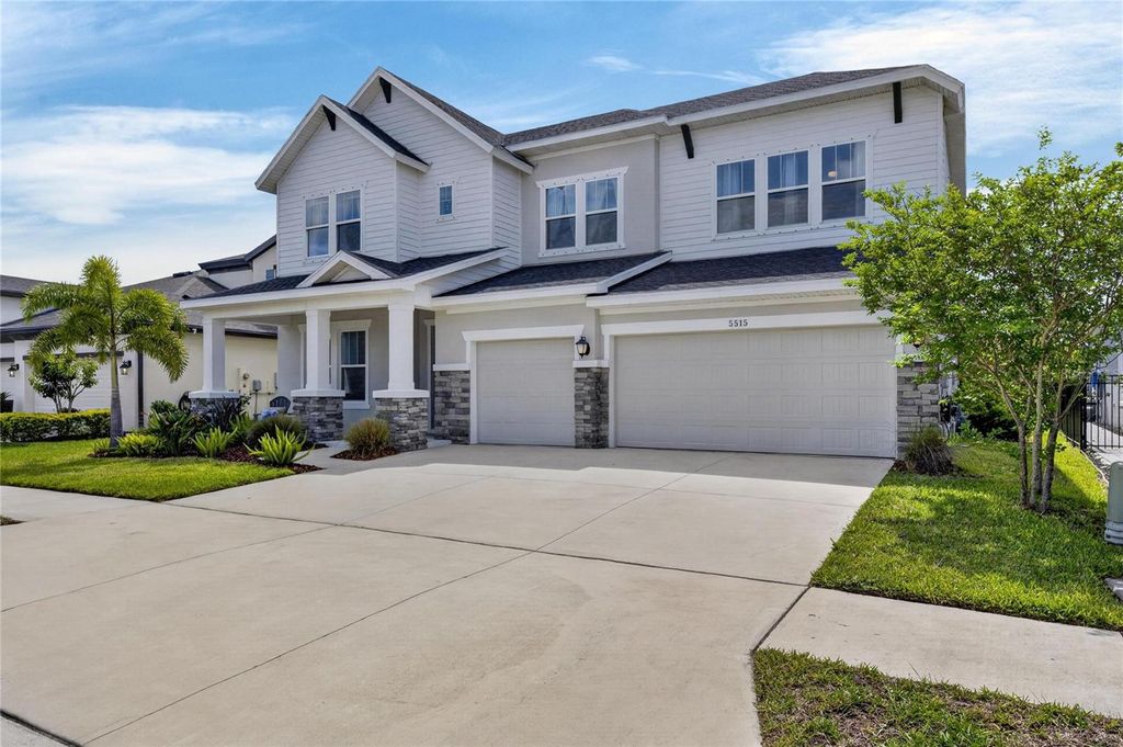 Photo of 5515 Madrigal Way, Apollo Beach, FL 33572 (MLS # TB8498510)