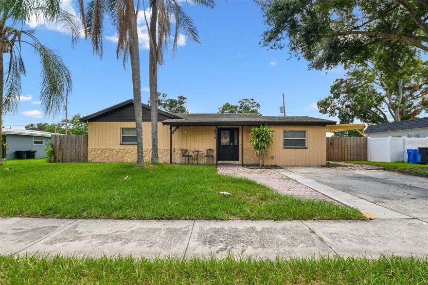 Available July 1st, 2026. Welcome to 4818 Holiday Dr, a beautifully maintained 4 bedroom, 2 bathroom pool home in the highly desirable Town n Country area just minutes from Tampa International Airport and located right next to the prestigious Berkeley Preparatory School. Step inside to a charming foyer with custom built in shelving perfect for showcasing books, art, or personal touches that make a house feel like home. The open and airy kitchen provides ample counter space, updated appliances all under five years old, and a spacious pantry and utility room that adds both function and convenience. The expansive living room is filled with natural light and features sliding glass doors that open to your own private backyard oasis complete with a sparkling pool ideal for entertaining or enjoying Florida living year round. The primary suite offers a relaxing retreat with a skylit bathroom and an oversized walk in closet. One of the secondary bedrooms features a vaulted ceiling while the main bathroom also includes a skylight enhancing the bright and inviting atmosphere throughout the home. Outside the fenced in yard provides privacy and space to unwind along with a shed and workshop for additional storage or hobbies. Whether you are looking for a primary residence second home or income producing property this one checks all the boxes with location condition and lifestyle. Have fun in the pool all summer!