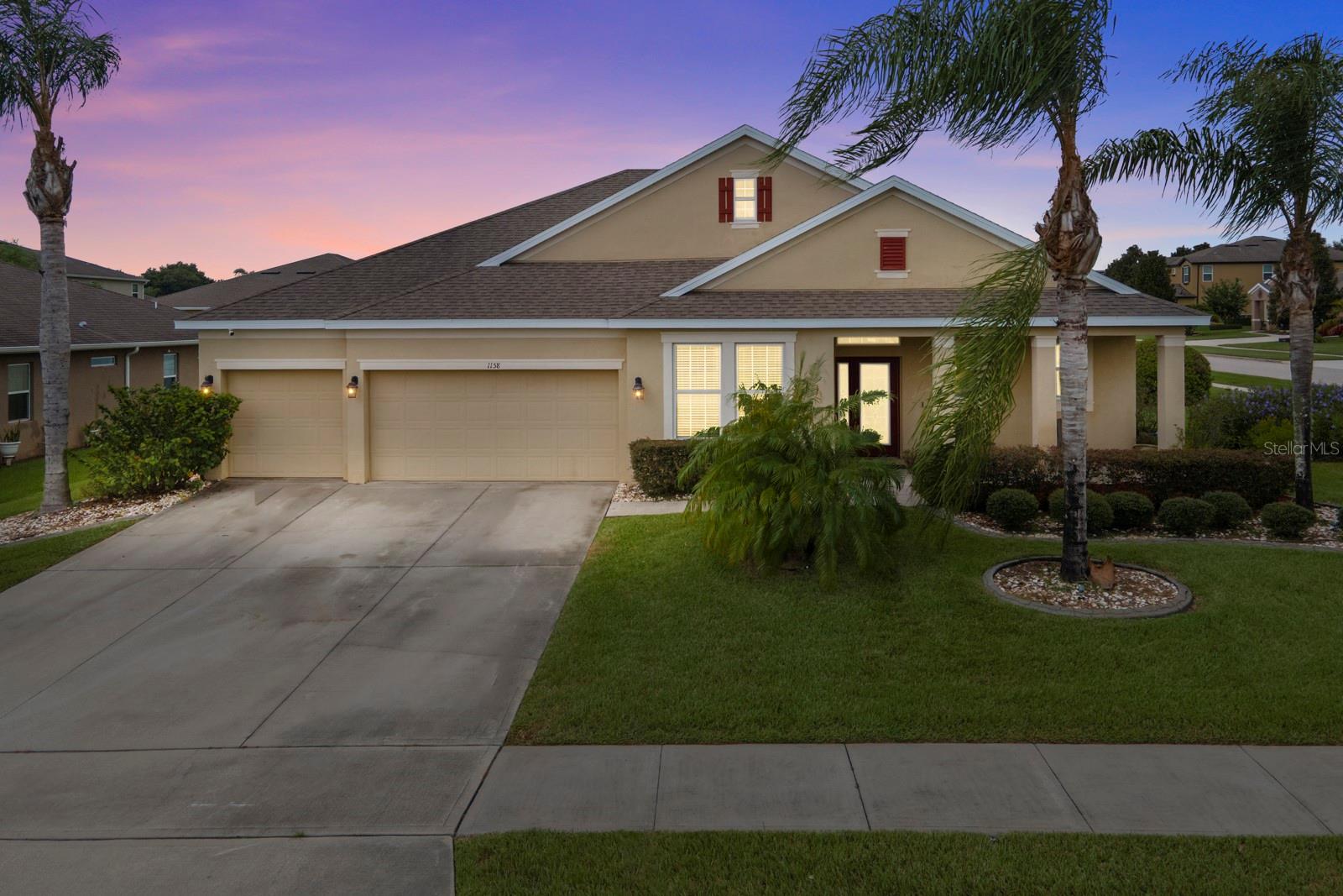 Welcome to this 4-bedroom, 3-bath home in Apopka with a spacious 3-car garage and smart upgrades. Enjoy energy savings with a paid-off Tesla solar system plus a new Sunnova solar lease (2023) keeping monthly bills low. The home has fresh paint, cleaned carpets and grout, a 2015 roof and AC, 2018 water heater, and a newer washer/dryer. A Culligan water softener and under-sink filtration system are already paid for, adding everyday convenience. Located close to shopping, restaurants, and all the essentials, this area is quickly developing—making it the perfect time to set roots before prices climb and opportunities shrink