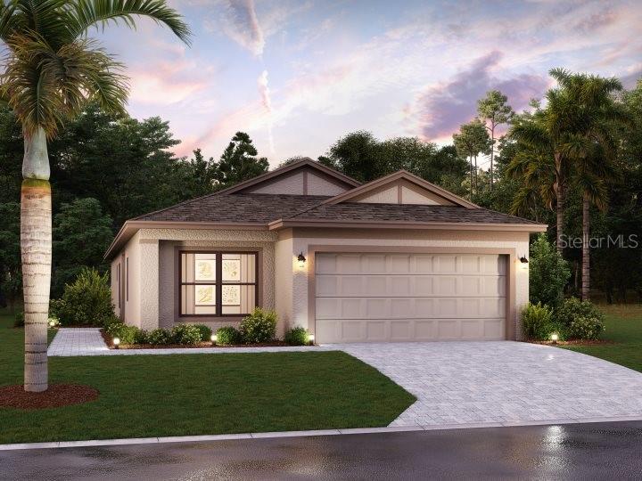 Under Construction. PRICED TO SELL! Welcome home to the Impeccable model built by M/I Homes. This stunning home offers 3 bedrooms, 2 bathrooms, an open concept kitchen and great room with and a 2-car garage. When you first enter the Impeccable, you are greeted with the dining room to the side, an area perfect for full family gatherings on the holidays and Sunday brunches. Walking into the main area, the home features a spacious kitchen with quartz counter tops, complete with a large island with a sink for food preparation and extra counter space. The owner’s suite resides off to the side, ensuring privacy but also keeping you in the heart of your home. A large owner’s en-suite bath and walk-in closet are the highlight of this space. Past the dining room you will reach the guest suite, a second full bedroom, and a full bathroom. Come visit us today! *Photos show pictures of a previous model not all features are the same.