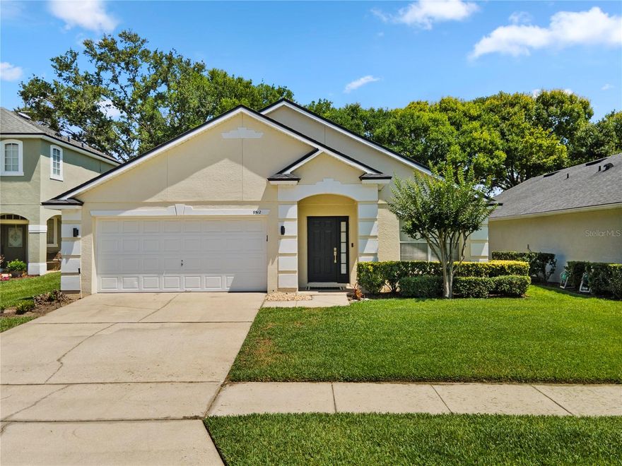 SELLER IS OFFERING A 1% CREDIT WHEN USING THE SELLER'S PREFERRED LENDER! Looking for something well maintained, move-in ready with unique features, but still room to make it your own over time? This 3-bedroom, 2-bath block home is located in a gated community in the highly desirable Altamonte Springs/Maitland area and features a thoughtfully modified floor plan that offers more spacious rooms, along with vaulted ceilings and abundant natural light throughout. The kitchen opens seamlessly to the family room, creating a functional layout for everyday living and entertaining. Interior features include beautiful tile throughout the main living areas, new vinyl flooring in the bedrooms, plantation shutters, and interior laundry. Wow your guests with a beautiful TV feature wall complete with built-in smart lighting and a 85-inch TV with sound system (optional inclusion). Smart HUE lighting continues throughout the home for added convenience and a modern touch. French doors lead to a covered porch and backyard, providing great indoor-outdoor flow. Major updates include a newer AC (2024), roof replaced in 2018, and interior paint in 2024. The HOA includes lawn care, along with access to a community pool, playground, and sidewalks, offering easy, low-maintenance living. Conveniently located just minutes from I-4, shopping, dining, and the Genesis Athletic Club, with easy access to Downtown Orlando, Winter Park, and surrounding areas. Located in an established area of Central Florida known for its convenience, connectivity, and strong long-term value. A true balance of convenience, lifestyle, and value. Don’t hesitate and schedule your showing today!