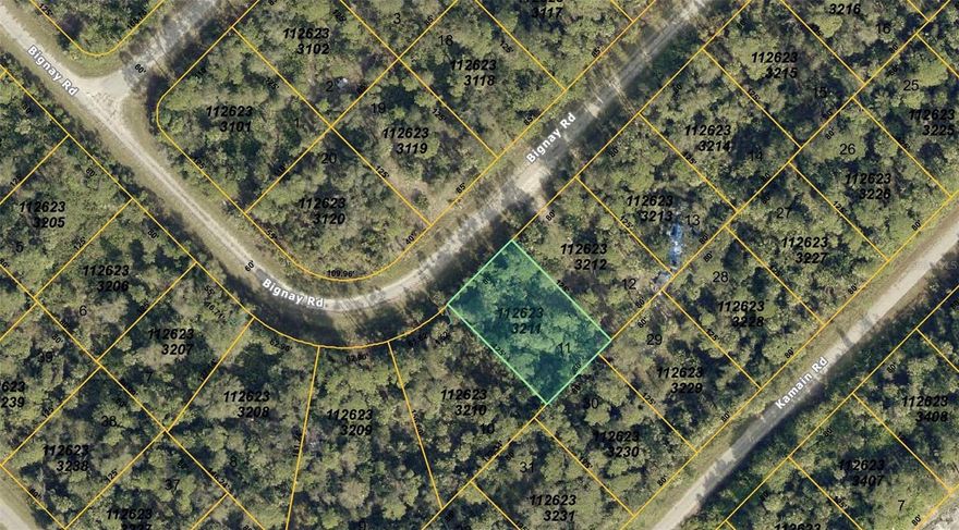 Spacious vacant residential parcel located on Bignay Road in the established Port Charlotte Subdivision 47 of North Port, Florida. This property offers a rare opportunity to own a buildable lot in a quiet, low-density neighborhood with easy access to major roads including Route 17 and Interstate-75.