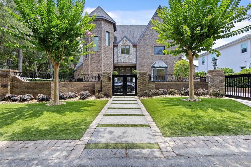 Stunning South Tampa Estate Just Steps from Iconic Bayshore Boulevard

Renovated South Tampa estate just steps from Bayshore Blvd, offering 9369 sq ft of luxury living. Updated in 2015 with new roof (2021) and gated entry, this private home features 5 beds, office, loft, 6 full & 3 half baths, plus a 3rd-floor theater/game room. Chef’s kitchen includes dual islands with honed marble, Wolf appliances, Sub-Zero fridge & butler’s pantry. Walnut floors, smart home tech, whole-house generator & dual laundry rooms add function & style. Enjoy outdoor living with summer kitchen, updated pool/spa & no direct neighbors. Walk to the Stovall House, minutes to downtown & TPA.