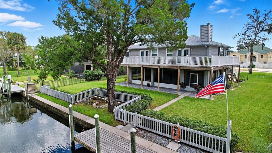 Welcome to your dream retreat nestled in the heart of Woodland Estates! This stunning 3-bedroom, 2-bathroom waterfront home offers the perfect blend of comfort and outdoor adventures. Enjoy an inviting layout that flows seamlessly, ideal for family gatherings or entertaining friends. Key features that have been updated for your convenience are, a new roof installed in 2025 and an updated AC system in 2023 to ensure peace of mind and energy efficiency along with a new updated Electrical service panel. This home has never experienced flooding, providing a safe and secure environment. Both bathrooms have been beautifully updated, offering a fresh and modern feel. Relax on the upstairs wood deck or unwind in the downstairs screened lanai—perfect spots to enjoy the serene views of nature. Ideal for fishing, boating, or simply soaking up the beauty of the Nature Coast. This property is a rare find and a must-see for anyone looking to embrace the waterfront lifestyle in Crystal River. Don’t miss your chance to make this picturesque home yours!