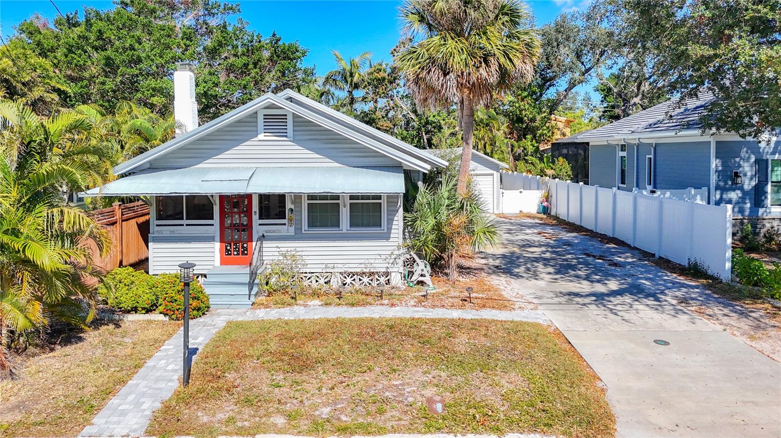 Rarely available and always in demand in Sarasota City Limits! This prime lot with pool & 2 structures is situated in the charming Lewis Combs "West of Trail” neighborhood, which is renowned for its exceptional walkability. Morton’s, Southside Village shops, and numerous popular restaurants are within a short walking distance. Downtown, the city’s Bayfront, Selby Gardens, Sarasota Memorial Hospital, and the Sarasota Elementary/High Schools are within in walking distance, while Saint Armands Circle, Lido Beach, Longboat Key, and Siesta Beaches are merely a short drive away. Buyers can bring their own design!! This property is truly a hidden gem, nestled in the heart of all that Sarasota has to offer. The parcel is being sold for land value only.