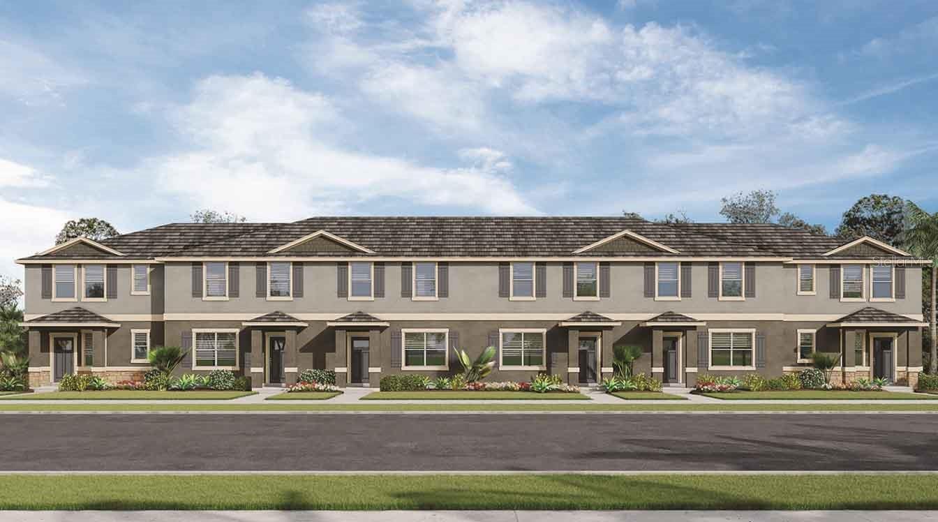 Under Construction. Avian Pointe presents the Ibis. This spacious townhome features 3 bedrooms and 2.5 baths. As you enter the foyer you are welcomed with a spacious kitchen with bar seating, powder room, dining area and a living room overlooking a covered patio. This popular townhome features a single car garage at the rear of the home. This community has Luxury Vinyl and carpet throughout, upgraded stainless steel appliances, backsplash and granite countertops making cooking and cleaning a breeze. As we head upstairs, you are greeted with the Primary Bedroom that includes a spacious walk-in closet as well as ensuite bathroom with double vanity. The second floor is complete with three guest bedrooms, an additional bathroom, along with laundry closet. Like all homes in Avian Pointe, the Ibis includes a Home is Connected smart home technology package which allows you to control your home with your smart device while near or away. Your new townhome will always have fantastic curb appeal while allowing you time to do the activities your family enjoys most.
*Photos are of similar model but not that of exact house. Pictures, photographs, colors, features, and sizes are for illustration purposes only and will vary from the homes as built. Home and community information including pricing, included features, terms, availability and amenities are subject to change and prior sale at any time without notice or obligation. Please note that no representations or warranties are made regarding school districts or school assignments; you should conduct your own investigation regarding current and future schools and school boundaries.*