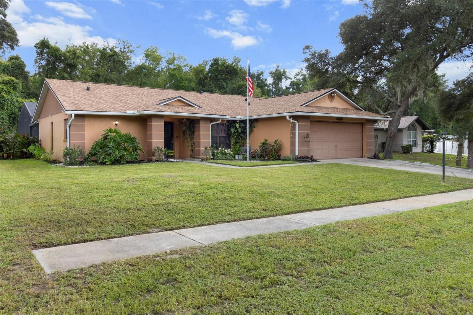 Located on a quiet, well-established street in the desirable Marion Oaks subdivision, this rare 3-bedroom, 2-bathroom pool home offers the perfect mix of comfort, privacy, and outdoor living—without the noise or traffic of new construction nearby.
Step into your private backyard retreat featuring a large, amoeba-shaped pool with generous ledge seating, surrounded by a beautifully designed stamped concrete deck and a spacious covered lanai—ideal for outdoor dining and entertaining. The fenced backyard is perfect for pets and backs up to a greenbelt, providing added privacy and the peace of mind that no homes will ever be built behind you.
Additional outdoor amenities include a utility shed with a cozy back porch and an accompanying fire pit, perfect for gatherings and year-round enjoyment.
Inside, the kitchen stands out with a charming nautical theme, highlighted by an overhead light fixture that simulates the calming motion of waves, perfectly complementing the top-of-the-line Samsung appliances. The home features a smart, well-constructed layout suited for everyday living and includes a newer roof installed in 2022 and an HVAC system updated in 2017. It is powered by SECO, a highly desirable utility provider known for lower energy costs.
Enjoy convenient access to I-75, shopping, dining, and area schools—all while coming home to your own quiet slice of Florida paradise.
Whether you're a first-time buyer, snowbird, or investor, this one-of-a-kind pool home is not to be missed.