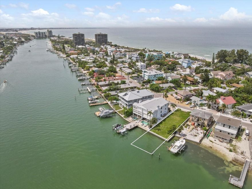 Under contract-accepting backup offers. Introducing 8353 BAYSHORE DR, TREASURE ISLAND FL 33706—a RARE GEM embodying Luxury Waterfront living at its finest. This vacant lot is a once-in-a-lifetime opportunity awaiting its discerning owner. With unrivaled potential for Construction, this Exclusive Property is ready to fulfill your vision of an extraordinary dream home. Nestled in the heart of Treasure Island, this slice of paradise offers breath taking sunrises, with Sunset Beach and Treasure Island just a leisure stroll away. Indulge in the epitome of Coastal Elegance as you experience direct access boating and fishing. Nature's exquisite beauty will envelopes you, ensuring every moment spent on this remarkable position is nothing short of magical…. The allure of this location extends beyond its immediate surroundings. Explore the nearby wonders, such as the vibrant John's Pass, where entertainment, shopping, and adventure await. Revel in the proximity to the pristine shores of the Gulf of Mexico. Enjoy easy access to the thriving cities of Tampa, St. Pete, and Clearwater. Unleash your creativity and Build your Custom Dream Home on this canvas. With water, sewer, and electric connections easily accessible, this pathway to Luxury Living has been paved for you. Don't miss the chance to own this Rare Treasure—the pinnacle of opulence, beauty, and limitless potential. Act now and step into a world where dreams become reality. (Images included possible Construction Opportunities Only. Custom Home Builder is available to answer all questions.) Property Video Link: https://iframe.videodelivery.net/85ec41cb07f24095d0dc6cb3564cd983