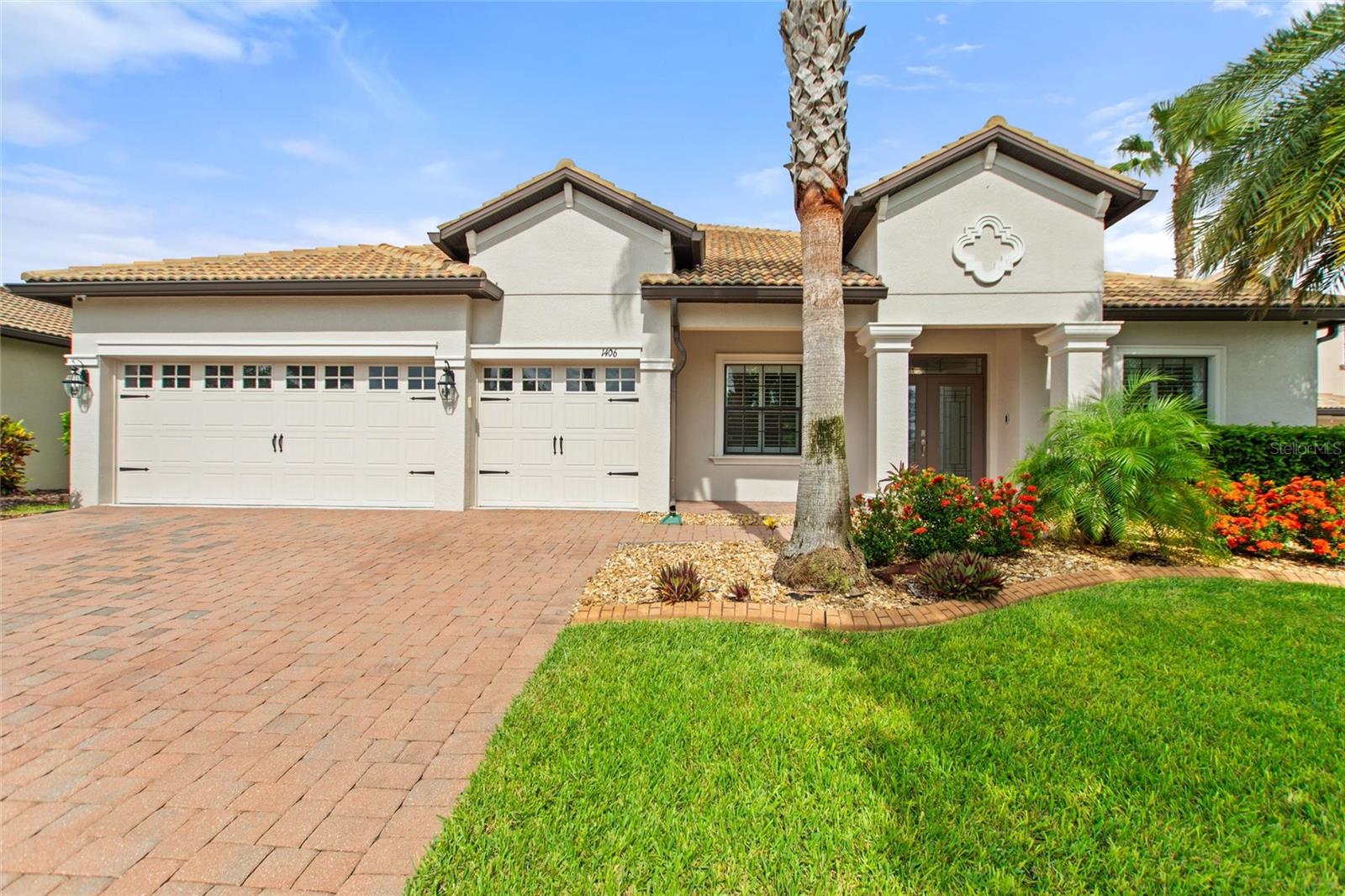FULL GOLF & TENNIS MEMBERSHIP INCLUDED IN HOA – A RARE FIND!
Step into luxury with this exquisite Grande Charleston model located in the prestigious, gated enclave of ChampionsGate – The Estates. Boasting 4 spacious bedrooms, 4 full bathrooms, a flex room, and a 3-car garage, this immaculate home is set on one of the largest lots in the community—directly across from the iconic 15th signature hole of ChampionsGate Country Club.
The expansive homesite offers unmatched privacy, lush landscaping, and abundant space for a custom pool and outdoor kitchen—your dream backyard oasis awaits. Inside, the remodeled chef’s kitchen shines with quartz countertops, stainless steel appliances, and a large breakfast bar, flowing seamlessly into the open-concept living areas, ideal for entertaining or everyday luxury.
The owner’s suite is a true retreat, featuring a spa-like bathroom with granite dual vanities, a soaking tub, and separate shower. Thoughtful upgrades include crown molding throughout, dual-zone A/C, and fully paid-off solar panels—keeping energy costs to an average of just $60/month and transferring at no cost to the buyer.
Upstairs, a recently renovated bonus suite offers endless flexibility with a full en-suite bathroom, lounge area, and space for a king-sized bed—ideal as a guest suite, home office, or private in-law quarters.Home is being offered fully furnished ( aside from personal effects & memorabilia) so you can 'turn key' and move in to this beautiful home.
But this home is more than just stunning—it comes with a lifestyle. ChampionsGate is a golf cart-friendly, resort-style community. Enjoy access to world-class amenities, including: The Oasis Club: A 14,000 sq. ft. clubhouse with a full-service restaurant, fitness center, movie theater, game room, tiki bar, lazy river, and cabanas. The Plaza (Residents-Only): Featuring a private restaurant, bar, fitness center, and plus a monthly $75 food & beverage credit. The Retreat Club: A brand-new water park with an outdoor bar and grill. The HOA covers full golf and tennis memberships, access to all clubs, gated security, high-speed internet and cable, lawn maintenance, and more. CDD fees and trash removal are included in the property taxes, simplifying your lifestyle even further. Just minutes from Orlando’s world-renowned theme parks, premier shopping, dining, and entertainment, this home offers resort-style living in a location that truly has it all. This is a rare opportunity to own a showpiece property in one of Central Florida’s premier golf communities. Schedule your private tour today!