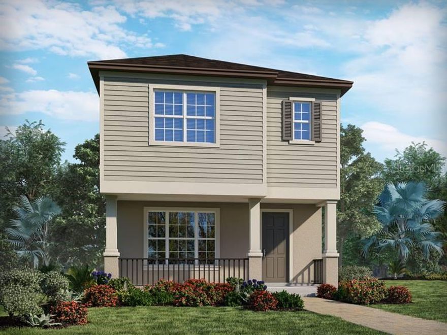 Brand NEW energy-efficient home ready NOW! Spacious Tennyson home with open kitchen and private dining. Primary suite features a large walk-in closet and dual vanities. Modern cabinets, granite countertops, ceramic tile flooring, and natural taupe carpet in our Chic Package. The Palms at Venetian Bay is a highly-amenitized community located only a few miles from Central Florida's most popular beach town. Anchored by the Town Center, Venetian Bay hosts a variety of community events, activities, restaurants and retail for your family to enjoy. Known for their energy-efficient features, our homes help you live a healthier and quieter lifestyle while saving you thousands of dollars on utility bills. ;Water: City