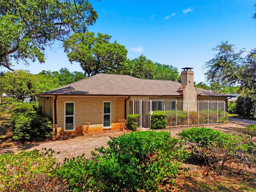 Popular ALLENDALE!!!  1451 Monticello Boulevard N.  Neighborhood with a variety of beautiful upscale homes. Renovate this home to your taste!  Or tear down home and build new!   Roof was new in 2020.  Most windows and doors new in 2016.  Huge primary bedroom and spacious primary ensuite bathroom.  Large garage.  High and dry X flood zone and non evacuation zone.