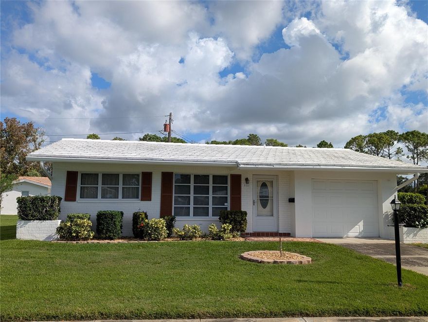 SEASONAL RENTAL (minimum 3 months) home available in Heart of Tampa Bay.  If you're interested in getting away from the snow, seeking sunshine, playing winter golf or a little beach time this may the answer you've been searching for!  This fully furnished 2BR/2BA/1CG rental home is located in the 55+ Adult Community of Mainlands of Tamarac by the Gulf, centrally located on the Gulf Coast between Clearwater, St. Petersburg and Tampa. The cozy floor plan includes a living/dining room, Florida room which all surround the Kitchen.  Laundry is located in the garage. Guest bedroom has queen size bed. Main bath with tub/shower is just down the hall. The primary bedroom has a king size bed and ensuite bath with walk in shower. Come check out this very active 55+ community with its active Clubhouse, heated in-ground pool, shuffleboard courts and a variety of activities/events. The Community also offers an 18-hole public golf course and neighbors to Freedom Lake Park offering walking paths around 2 lakes, an outdoor workout area, children’s playground, picnic pavilions, a dog park, remote-controlled sailboat racing and 2 Bocce courts! Rent includes 1 HD cable box for basic cable services, 1 modem and a Wi-Fi router for internet, water/sewer/trash, lawn care, exterior painting and irrigation w/reclaimed water! Tenant responsible to pay Landlord for monthly electricity bill.  Easy access to nearby grocery stores, pharmacies, restaurants, banking, Parkside Mall, I-275, the St. Petersburg/Clearwater and Tampa International airports, downtown St. Petersburg and our spectacular Gulf beaches.  Don't miss this one-of-a-kind opportunity to TEST the Florida Lifestyle - schedule a showing today!