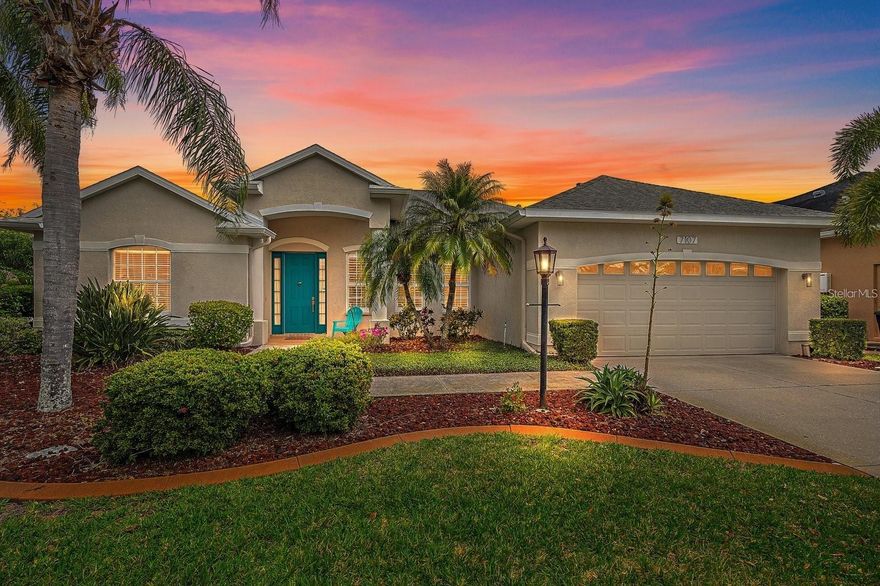 Welcome to this beautifully maintained single-family pool home in the heart of Lakewood Ranch’s Summerfield Village. This bright and spacious residence offers an open floor plan with high ceilings, neutral finishes, and abundant natural light throughout. The modern kitchen features stainless-steel appliances, a breakfast bar, and plenty of cabinetry — perfect for everyday living and entertaining. The primary suite includes a large walk-in closet and an en-suite bath with dual vanities and a glass-enclosed shower. Two additional bedrooms and a guest bath complete the layout. Enjoy Florida living at its best in your screened lanai with a private swimming pool and covered patio, ideal for relaxing or hosting family and friends. The fenced backyard offers added privacy and endless time outside with your friends and family. Additional features include a two-car garage, in-home laundry, and updated flooring. Located near top-rated schools, parks, shopping, dining, and the UTC Mall — just a short drive to world-famous Gulf beaches. The tenant is responsible for the lawn and pool maintenance.