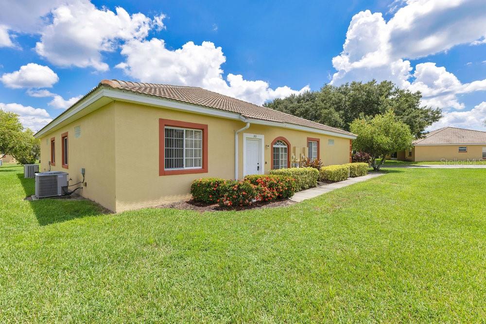 Well maintained Condo situated in the Guard Gated (Virtual) Community of Lake Marion Golf Resort. Zoned allows Short Term Rentals. This Condo features an open Great-Room/Kitchen Combo, NEW Laminate Wood-Look Flooring throughout the main Living Space. NEW Interior Paint and Fixtures. Kitchen features Stainless Steel Appliances, Plenty of Storage, Breakfast Bar for Seating and Pantry. Primary Bedroom offers separate Clothing and Linen Closets along with attached Full Bathroom. Secondary Bedroom has ample Closet Space. Secondary Full Bathroom off Hallway. Carrier A/C Unit replaced in 2018. New HWH 2024. Basic Cable and Internet included in HOA Fee. Lake Marion Golf Resort features numerous Amenities for its Residents, such as two Heated Pools, Spa, Clubhouse, Playground...also Tennis, Basketball and Shuffleboard Courts.