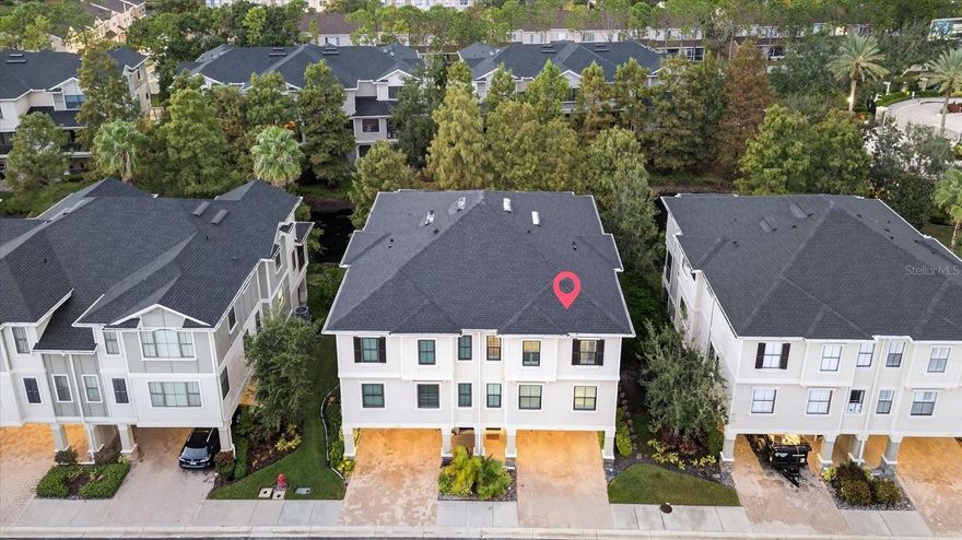 Introducing 6222 Anhinga Dr.: Comfort awaits you at this beautiful gated community in the heart of Tampa Bay. This well-maintained and updated three-story townhome brings spacious living to life. From the oversized two-stall garage, as you enter the home, you are sure to be impressed. Don’t do stairs? No problem. This home comes with its own ELEVATOR, allowing for the convenience of taking your groceries, luggage, and heavier items straight from your garage to exactly where you need to be. Moving to the main floor, a cohesive look is achieved throughout with new LVP Flooring installed in 2025. The kitchen, featuring granite countertops and stainless steel appliances, is perfect for entertaining guests. Making your way up to the third floor of this incredible home, you arrive at the primary bedroom that dreams are made of. The OVER-SIZED PRIMARY allows space to make it the perfect escape. Featuring a walk-in closet with plenty of room for storage and a primary bathroom equipped with a soaking tub, double vanity, and tile shower. What more could you ask for! Walking down the hallway, you will find your washer and dryer conveniently to the left, a full bath, and your other two spacious bedrooms. Take a breath of fresh air and enjoy your picturesque balcony overlooking the pond, or step outside to enjoy all the community's various amenities. Rest easy knowing the HOA covers all exterior maintenance, including roof replacement (2022), painting, lawn care, and pest control. Close to Tampa International Airport, Shopping, and More; you’re new home is calling. Other Updates Included NEW AC 2024 & SMART FEATURE THERMOSTAT 2025!