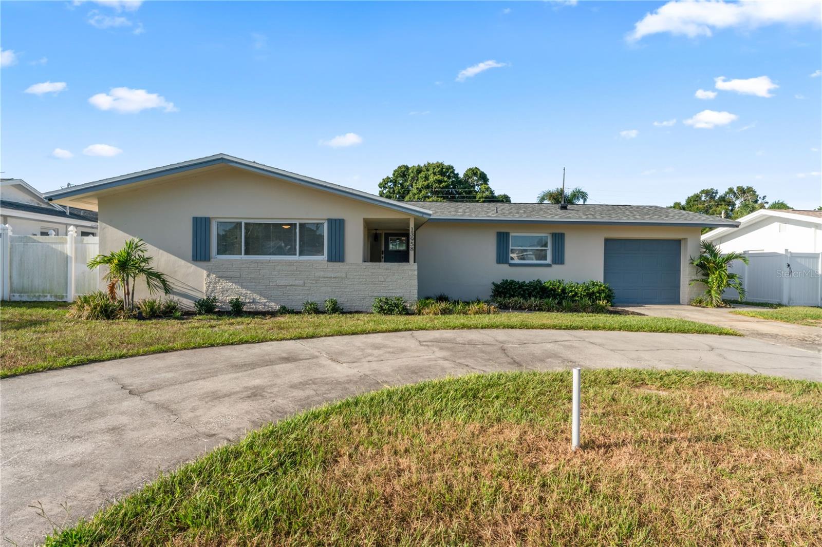Welcome home to this tastefully renovated 2 bedroom, 2 bath with a sun/flex room and POOL in Seminole! Located in flood zone X, this home had no standing water from last year's storms. This open concept floor plan features a bright and airy kitchen with shaker style cabinets, quartz countertops, stainless-steel appliances, as well as a stylish backsplash and lighting. Both bedrooms are spacious with walk in closets and both bathrooms are completely redone with modern tile, cabinets, fixtures and lighting. Beautiful and low maintenance luxury vinyl plank floors run throughout the home. Recent updates include: new roof (2025), HVAC (2022), water heater, interior and exterior paint, fans, doors, lighting, plumbing fixtures, and most windows. This home is perfectly located only 10 minutes from the beach, 16 minutes from Sams Club, 20 minutes from Target, 25 minutes from St. Pete-Clearwater International Airport, 30 minutes from Downtown St Petersburg and 30 minutes from the Tampa International Airport. Do not delay, book your private showing at this beautiful home today!