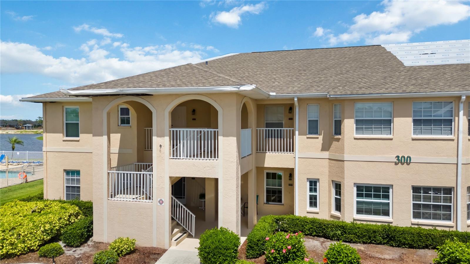 Condo For Sale. As/Is 2/bedroom, 2/bath, w/carport, 1st floor end unit, Next to pool, w/lake view Includes all appliances & furnishings. New W/H tank 2023, New A/C 7/2024. Due for completion by the end of 2025. New roof, facias, soffits, gutters w/ down spouts, exteriors painting of all buildings, replace landscaping in entire complex, all new carports w/ lockable storage unit for each unit. Plus, new double gated trash area at both ends to house one-dumpster, six recycling bins, Upon completion entire complex will look as good as the day they were built and should appreciate in value almost immediately.