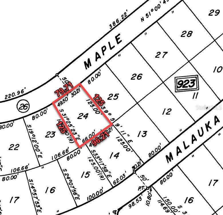 SILVER SPRINGS SHORES UNIT 31 - Land