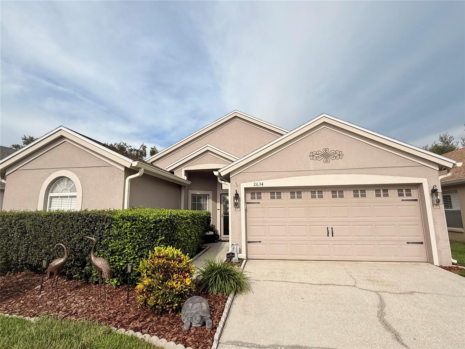 Welcome to your new home! This well maintained Westfield home features 3 bedrooms, 2 bathrooms and 2 car garage in the sought out community of Seven Oaks, which has low HOA and CDD fees. The home features a new roof (2021), HVAC (2021), PVC fence (2020) new kitchen cabinets (2024), luxury vinyl flooring, (2019), granite countertops (2019), blk. stainless steel appliances (2022), water softener (2019), tankless water heater (2024), resurfaced pool (2021), gutters (2021) and upgraded shower glass door in master bath (2021). The home also has upgraded ceiling fans, lights, sinks and faucets. The newly remodeled kitchen has a separate countertop which accommodates up to four bar stools. The screened-in lanai has a beautiful pool for those days you want to cool off and relax. Seven Oaks offers an array of amenities which include two pools, wet zone, a beautiful clubhouse with cafe, fitness center, tennis courts, basketball court and playgrounds. Major highways I-275 and I-75 are minutes away. Seven Oaks is adjacent to the Wiregrass Mall which includes several restaurants and shopping centers and minutes away from Tampa Premium Outlets. Bay Care Hospital and Advent Health Care hospital are also minutes away. This is a turn key home, just bring your belongings and furnishings. Call or text to schedule a tour!
NOT INCLUDED IN SALE OF PROPERTY: All outdoor lawn furniture, grills and decorative items, outdoor TV, refrigerator in garage, EV charger, wall cabinets in hallway and living room, one pool box (one pool box remains with all pool equipment), potted plants, patio refrigerator and washer/dryer and pedestals. "HOME IS SOLD AS IS"