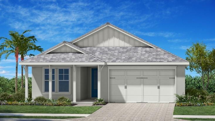 A Unique Opportunity in Lakehouse Cove! Rarely available Halyard floor plan with an expanded 5-car garage, originally constructed for the Homes by Towne team. The garage features an additional split-unit A/C and ceiling fans, ideal for car collectors, a workshop, or climate-controlled storage.
This beautifully upgraded 2-bedroom + den, 2-bath home offers elegant tray ceilings in the foyer and great room, and spacious open living areas perfect for entertaining. The chef’s kitchen includes a large island, walk-in pantry, and abundant workspace.
Enjoy Lakehouse Cove’s resort-style amenities including six pickleball courts, a boathouse with kayaks, two dog parks, a fitness center, clubhouse, and resort-style pool. Just a short walk to Waterside Place with dining, shopping, and community events.
This one-of-a-kind property combines luxury, functionality, and location—don’t miss it!