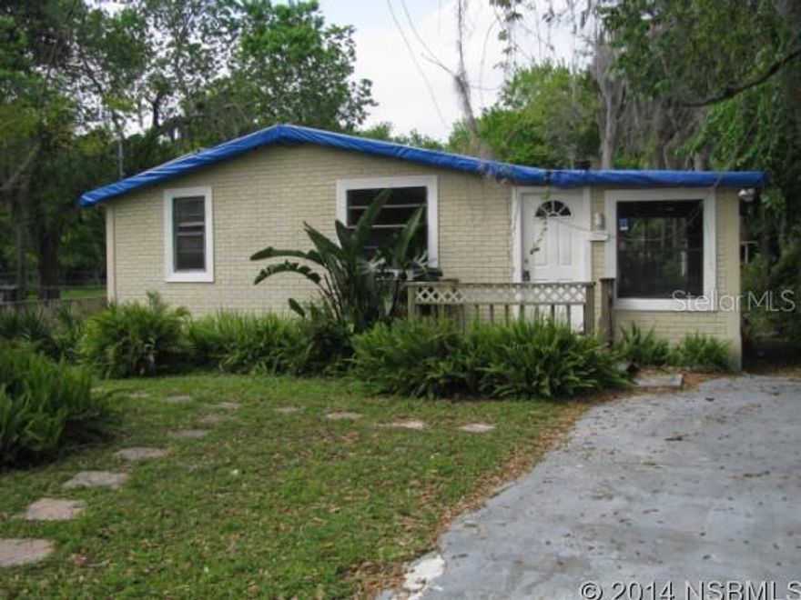 Bank Owned New Smyrna Beach 3 bedroom 2 bath manufactured home on large lot. This home needs some TLC and sold as/is. Great opportunity at a low price. Easy to show.