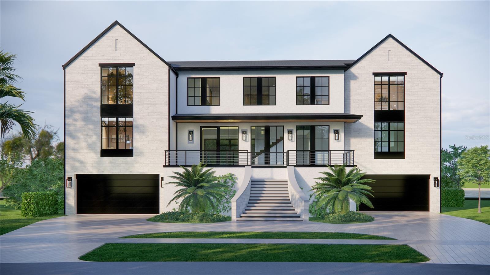 Pre-Construction. To be built. Take advantage of this rare opportunity to build your dream home on 140 feet of canal-front with Green Street Homes on Davis Islands - one of the most desirable neighborhoods in Tampa! With more than 6,100 heated square feet (and almost 12,500 square feet under roof), this brand-new construction home offers the ultimate in waterfront luxury. The spacious first-level garage has room for more than 10+ cars and your favorite water sports equipment. Modern architectural details, high ceilings, and expansive windows create a bright and airy ambiance throughout. With 6 bedrooms, 6 bathrooms, a separate prep/dirty kitchen with top-of-the-line appliances and custom cabinetry, a luxurious primary suite with a private balcony overlooking the water, and an outdoor oasis featuring a resort-style pool, spa, and spacious patio, this residence has it all. This stunning home features am elegant glass-front wine display, a spacious mudroom for added convenience, and an inviting outdoor kitchen perfect for entertaining. The 140 feet of water frontage, private covered dock and boat lift, this is one of the largest waterfront lots on the island. The included elevator ensures easy access to all levels. With a newer seawall, dock, and boat lift, you can enjoy the convenience of direct access to Tampa Bay and embrace the Florida waterfront lifestyle. Designed with safety and elegance in mind, this home is design above FEMA-compliant codes and will be built to meet all current Hurricane Codes, offering peace of mind in every season. It is located within the highly sought-after Plant, Wilson, Gorrie school district. Davis Islands offers a vibrant community atmosphere with local dining, shopping, and recreational activities just moments away. Don’t miss this rare opportunity to own a slice of paradise. Schedule your meeting with the sales and design teams today and experience Tampa living at its finest!