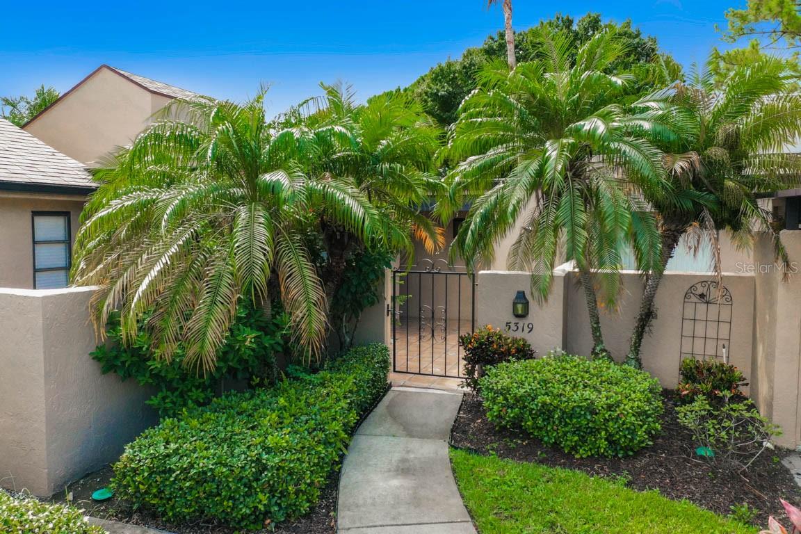 NICELY UPDATED VILLA! Welcome to this sunny and bright villa in Spring Lane / The Meadows offering all the ingredients needed for peaceful living, surrounded by nature. The front courtyard entry features an iron gate and beautiful custom inlaid tile. High ceilings add an extra spacious feeling. Split-plan with 2 bedrooms and 2 full bathrooms gives guests privacy. The screened and furnished lanai is a perfect retreat for relaxing and recharging. The carport includes a large storage closet for bicycles, golf clubs, tennis racquets, beach chairs and pool floats. So much fun to be had! The roomy Master suite has 2 generous closets plus sliders that lead out to a private patio (one of 3 outdoor spaces) with nature ad lake views. Newer kitchen appliances and paint. The community pool is just steps away from your villa. Spring Lake is quietly situated in the heart of The Meadows. The Meadows community envelopes three lush, rolling golf courses along nature trails for walking! Loads of shopping, dining and recreation at your fingertips! Convenient to downtown Sarasota, and quick access to I-75. Country club membership is optional. Monthly rent is $2300/annual lease...First month and security deposit...no pets and non smoker. Available immediately THIS IS A LIMITED SERVICE LISTING. Call Owner directly Five-7-one-2-Three-9-5688 with questions and to schedule a showing. The owner will show the property during regular hours.