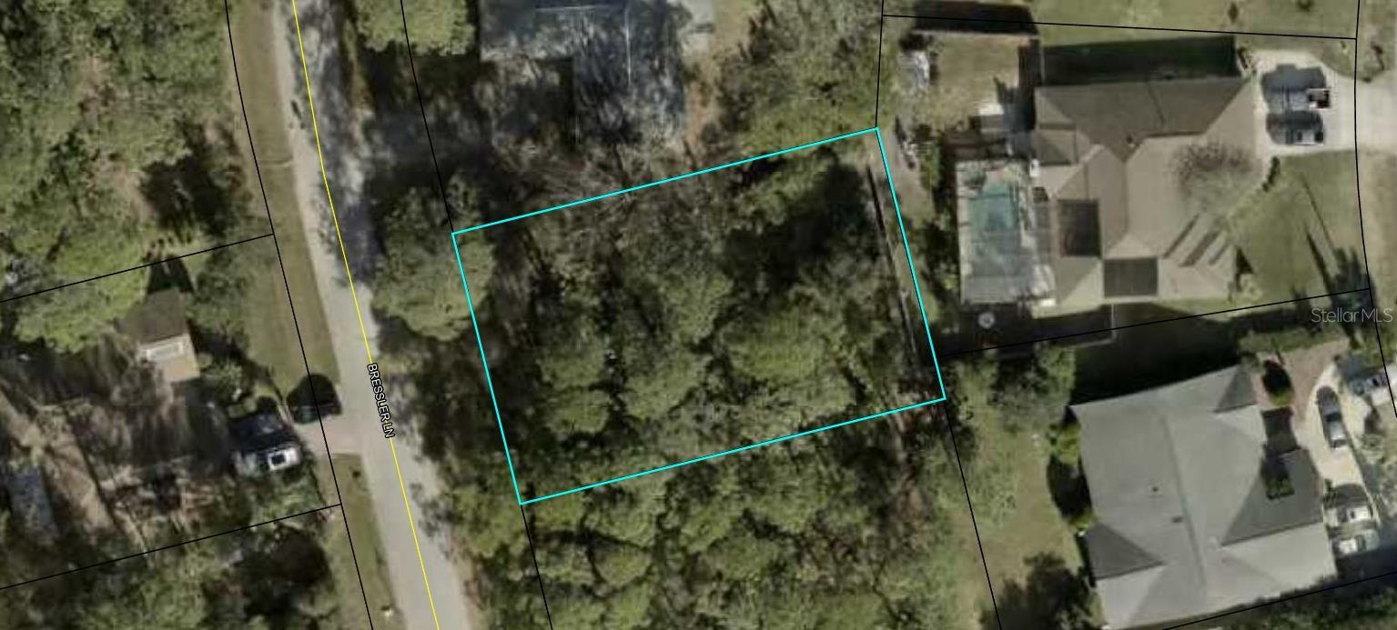 Lot 106 Bressler Lane is also available for sale. Located close to schools: only 1.9 miles to Indian Trails and Belle Terre Elementary Schools. Close to shopping, restaurants, bank and medical facilities. Advent Health is only .8 miles away. Quick access to US-1 or I-95 for easy commute. Near by walking/jogging trails. Flagler Beach in only 12 miles away. No HOA nor CDD fees.