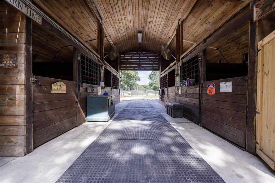 ***Owner Financing Available*** – 5.89 Acres, Prime Location! Located just 30 minutes from HITS, 45 minutes from WEC, and only 20 minutes from UF, this meticulously maintained 5.89-acre high and dry farm is move in ready for you and your horses. Zoned for agriculture and fully fenced with 4-board fencing, this property is ideal for both horse boarding and building your dream home. Each paddock connects for easy pasture rotation and has water access already in place. The barn features a sturdy metal roof, concrete flooring, and spacious birthing stalls perfect for a working equestrian setup. Don’t miss this rare opportunity to own a functional, well laid out horse property in a prime location!

Features Include:

-6-stall barn with center aisle, hay room. -2 extra bonus stalls behind the barn. 
-Stained barn wood on ceilings and throughout completed in 2023.
-Fans in barn and stalls.
-12x30 A/C tack room and separate full bathroom with running water.
-Lighted round pen and irrigated full course jumping riding arena.
-Concrete wash racks and dedicated feed room.
-8 fenced pastures – 4 with run-in shelters and water access to all.
-30/50 amp RV hookups.
-Septic system in place.
-Miles of sugar sand trails directly off the property.
-2 Entry Gates to access property.
-The 2 run off stalls on the back side of the barn with 12x15 ft runouts that lead into pasture.
-Clay Electric.
-Security and camera throughout.
-Dust to dawn solar powered lights, flood lights, and round pen with lights.