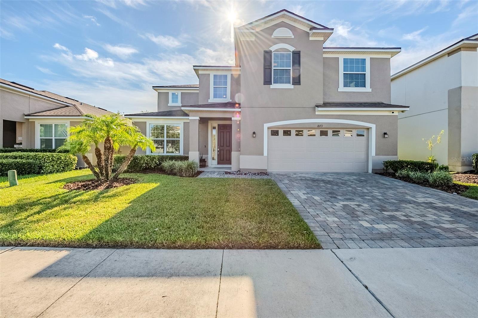 Spacious 5-bedroom, 4-bath home with fresh interior paint and new carpet throughout. Features include a private office, loft, and an open-concept living area. The kitchen boasts a large island, granite countertops, and open flow to the living room, perfect for entertaining.