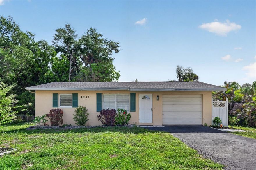 Well-maintained home in North Fort Myers featuring a newer roof and A/C, fresh interior paint, and new bathroom fixtures, along with a 1-car garage—offering peace of mind and added convenience. Enjoy the freedom of NO HOA fees—bring your boat, pets, and toys! Conveniently located with easy access to I-75 and US-41, making commuting and travel a breeze. This 3-bedroom split bedroom/bathroom floor plan offers privacy, with the ability for one occupant to enter from one side of the home while another uses the front entrance—while still comfortably sharing the living room and kitchen. A fantastic opportunity for buyers seeking value, with strong appeal for college  roommates, or investors. Suitable for full-time residents or seasonal living.