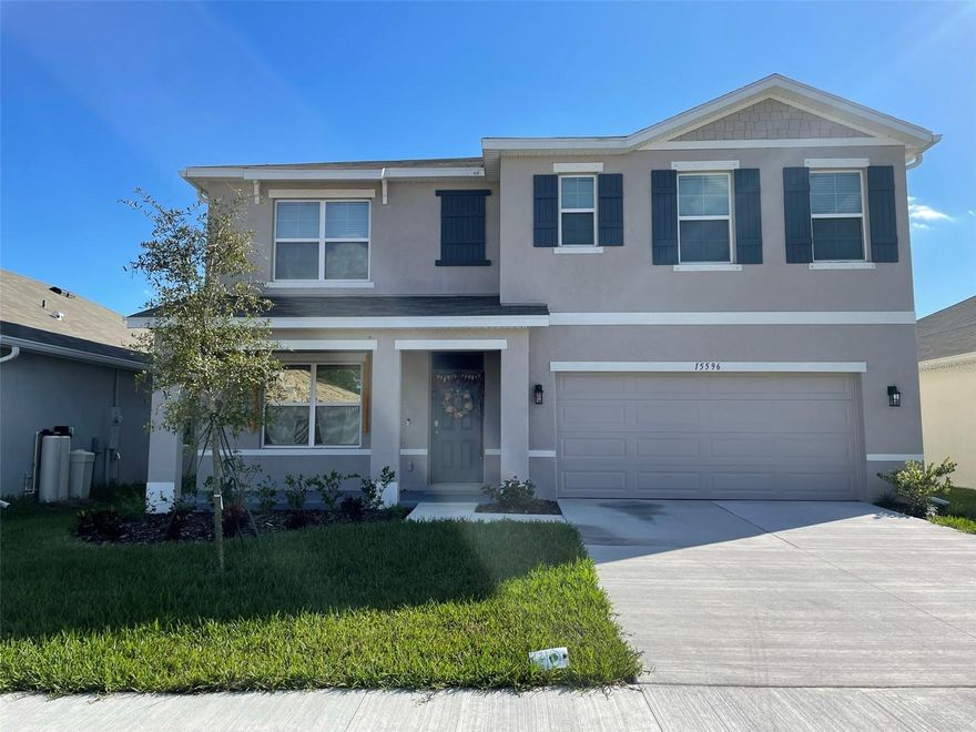 Beautiful 5 bedroom, 3 bathroom home with 2-CAR GARAGE available in The Preserve in Odessa. This all concrete block home features a STUNNING kitchen with beautiful GRANITE COUNTER TOPS, ample pantry and cabinet space, and Black and Stainless Steel appliances. Upon entry, the foyer doubles as a hallway, and situated immediately to the left you'll discover a flex space with endless possibilities for use. As you wander further into the home, you discover the OPEN-CONCEPT kitchen, dining area, and living room. The COVERED LANAI extends from the dining area. 1 bedroom and 1 bathroom are also situated on this level. Upstairs you'll find the OVERSIZED master bedroom boasts a WALK-IN CLOSET and an en-suite with a DOUBLE VANITY. This master bathroom also features a WALK-IN SHOWER and secondary closet. 3 bedrooms, the guest bathroom, and laundry room are also on this level, as well as a SPACIOUS loft area. The Preserve in Odessa offers INCREDIBLE AMENITIES such as the community pool, fitness center, and a walking path that connects to the Suncoast Trail! Rent includes washer and dryer, lawn maintenance, trash service, and use of community amenities. The Preserve is a planned community, located in the northwest corner of the Suncoast Pkwy and SR-54, close to excellent schools, shopping, and dining; with easy access to downtown Tampa (a short 30 minute drive), University of South Florida, Tampa International Airport, Tampa Premium Outlets, and other area attractions are also nearby! Secure this home today – it won’t last long! Credit, Criminal, and Rental History background check required. Employment and Rental verifications required where applicable.