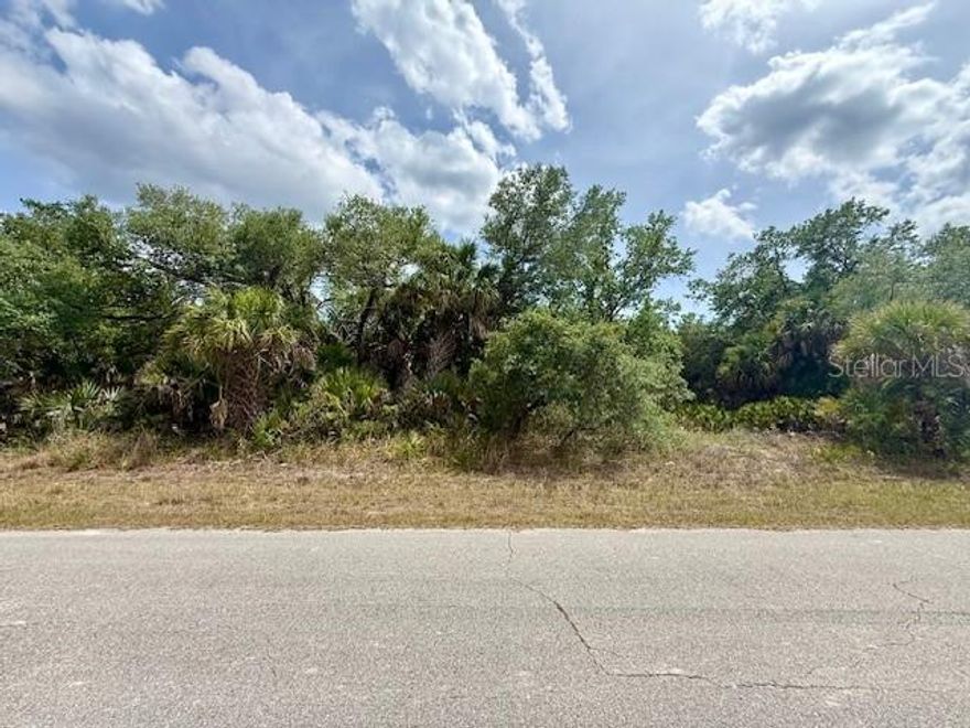 Build your dream home or invest in the future with this rare double-lot opportunity in a rapidly growing area of Port Charlotte. Conveniently located just off the Veterans Corridor, this property offers quick access to both Port Charlotte and North Port, making commuting, shopping, dining, and entertainment a breeze. Located less than a mile from Cochran Boulevard, you'll enjoy close proximity to a wide variety of retail stores, restaurants, and everyday conveniences. The sale includes the adjacent parcel (19143), providing extra space, added privacy, and endless possibilities for building or investment. Don’t miss this chance to own a spacious piece of property in one of Charlotte County’s expanding areas!