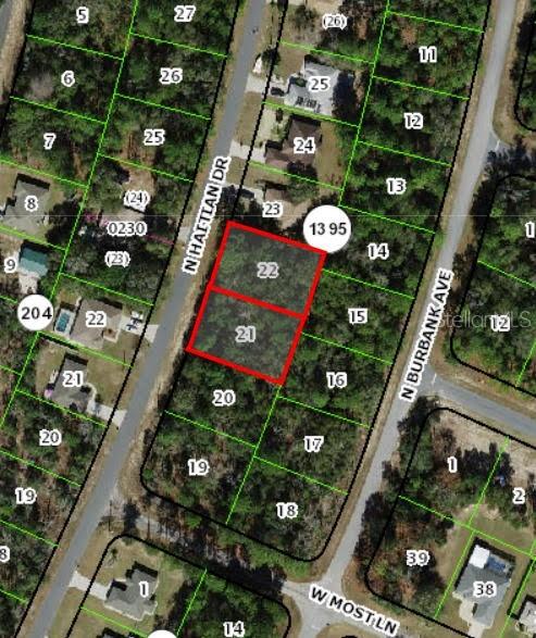 Double the space, double the opportunity! Two side-by-side residential lots in beautiful Citrus Springs—being SOLD TOGETHER for a combined total of nearly half an acre (approx. 0.48 acres). $25,500 EACH LOT. This is your chance to build a larger home, enjoy extra outdoor space, or invest in a growing community. This combined parcel offers a peaceful wooded setting, paved road access, and public water available.
Located in a quiet, well-established neighborhood with no HOA, this deed-restricted community offers the freedom of no HOA fees while maintaining a peaceful, rural atmosphere, paved road access, and proximity to nearby public water and electricity. Zoned R1 (Single-Family Residential) – site-built homes only.
Convenient to schools, shopping, medical facilities, and outdoor attractions like the Withlacoochee State Trail, Rainbow Springs, and Crystal River.
Not in a flood zone. Buyer to verify all information with Citrus County.
Both parcels must be purchased together—don’t miss this rare opportunity for a larger homesite in one of Citrus County’s most desirable areas!