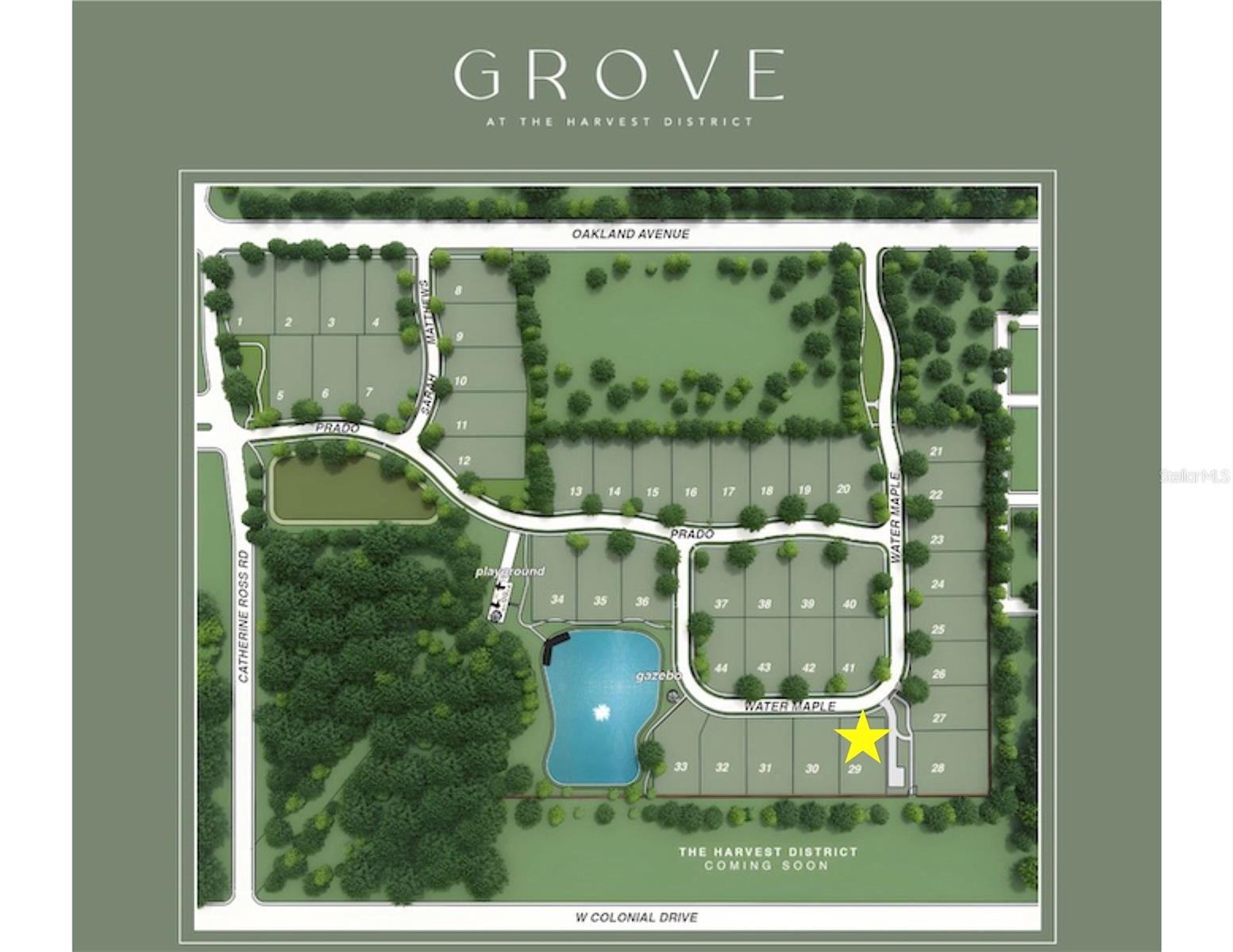 GROVE AT THE HARVEST DISTRICT - Residential
