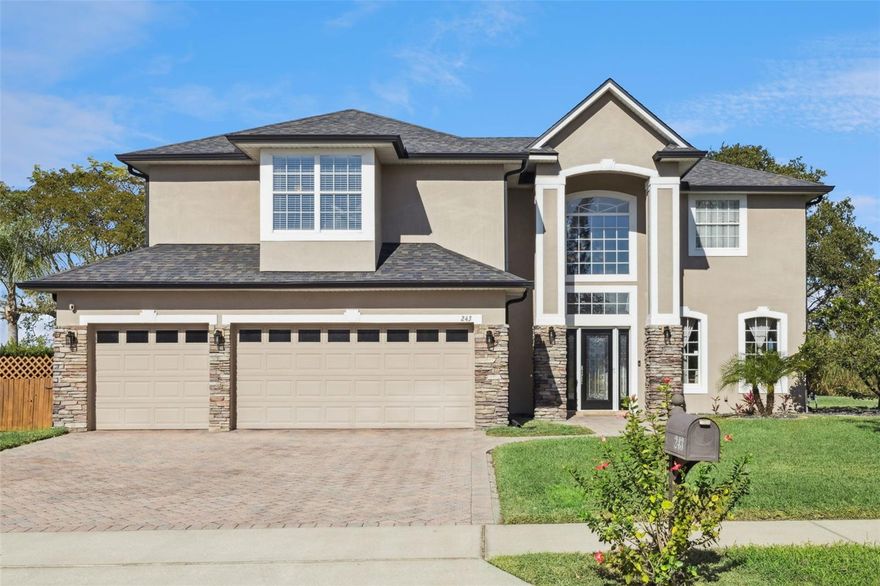 Waterfront Elegance in Winter Garden’s Golf Cart District Discover a rare opportunity to own a waterfront home in one of Downtown Winter Garden’s most desirable gated communities, nestled within the highly sought-after golf cart district. This beautifully appointed residence offers a seamless blend of luxury, comfort, and natural serenity. The oversized three-car garage provides ample space for vehicles, storage, and hobbies, while generous closet space throughout the home ensures convenience and organization. A whole-house water softener and purifier system, including an under-sink purifier, delivers pristine water quality for everyday living. Inside, the home is flooded with natural light, creating a warm and inviting atmosphere in every room. The home includes an upgraded electrical package including recessed lighting, multi-room switching, and multiple Ethernet/Coax jacks in every room. The gourmet kitchen is thoughtfully designed with a double sink, an island prep sink, a pasta arm faucet, upgraded cabinetry with soft-close hardware, and a spacious island that adds both functionality and extra storage. Step outside to your recently resurfaced covered boat dock with lift, lights/fan and sink; perfect for enjoying one of Florida’s largest lakes, the spring fed headwater of the Harris lake chain, extending to the St. John’s River and the Atlantic Ocean. The expansive backyard is home to prolific fruit trees bearing mango, avocado, star fruit, and citrus, creating a lush and edible landscape. Nature lovers will be captivated by the presence of over 300 bird species, including graceful blue herons and great white egrets, which frequent the property year-round.
Breathtaking sunrises and sunsets can be enjoyed from the living room, patio, dock, or any of the three northern-facing bedrooms. Whether you're entertaining guests or enjoying a quiet evening at home, this property offers a lifestyle defined by tranquility, beauty, and waterfront charm. Experience refined waterfront living in the heart of Winter Garden’s iconic golf cart district, where luxury, charm, and everyday convenience meet.