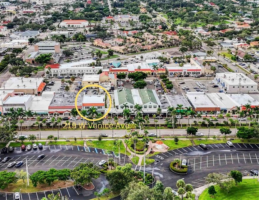 Prime investment opportunity in the heart of Downtown Venice! Located at 219 W Venice Ave, this highly visible and strategically positioned property offers over 8,500 square feet of mixed-use potential. Formerly configured with commercial space on the ground floor and residential above, the building has undergone significant interior demolition, presenting a blank canvas for redevelopment. Positioned along a main downtown corridor just south of US-41, the property benefits from an average daily traffic count of 42,000 vehicles and strong pedestrian activity, making it ideal for retail, office, hospitality, or live/work concepts. Zoned for flexible use, this site is perfect for boutique shops, restaurants, coworking spaces, salons, or tourism-related businesses. Developers and investors may also be eligible for federal grants and tax incentive programs to offset renovation costs. With Venice's steady population growth, year-round demand, and vibrant commercial activity, 219 W Venice Ave offers a unique opportunity for long-term value and high visibility in one of Florida’s most desirable coastal communities.